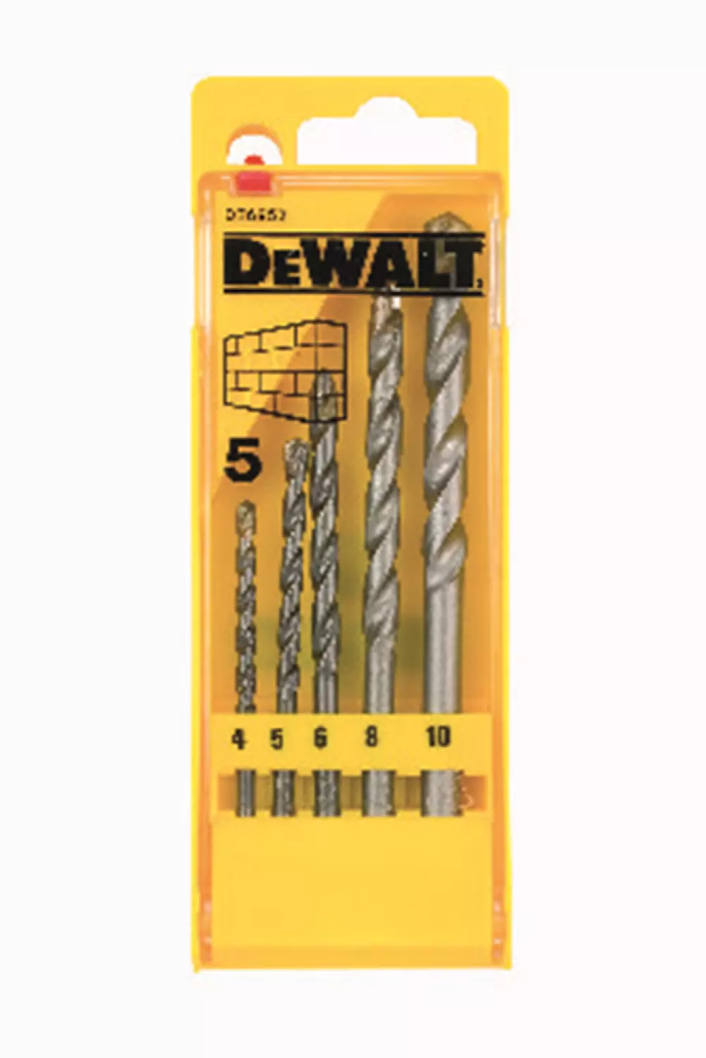 DeWALT DT6952 5 delige steenboorset in cassette-image