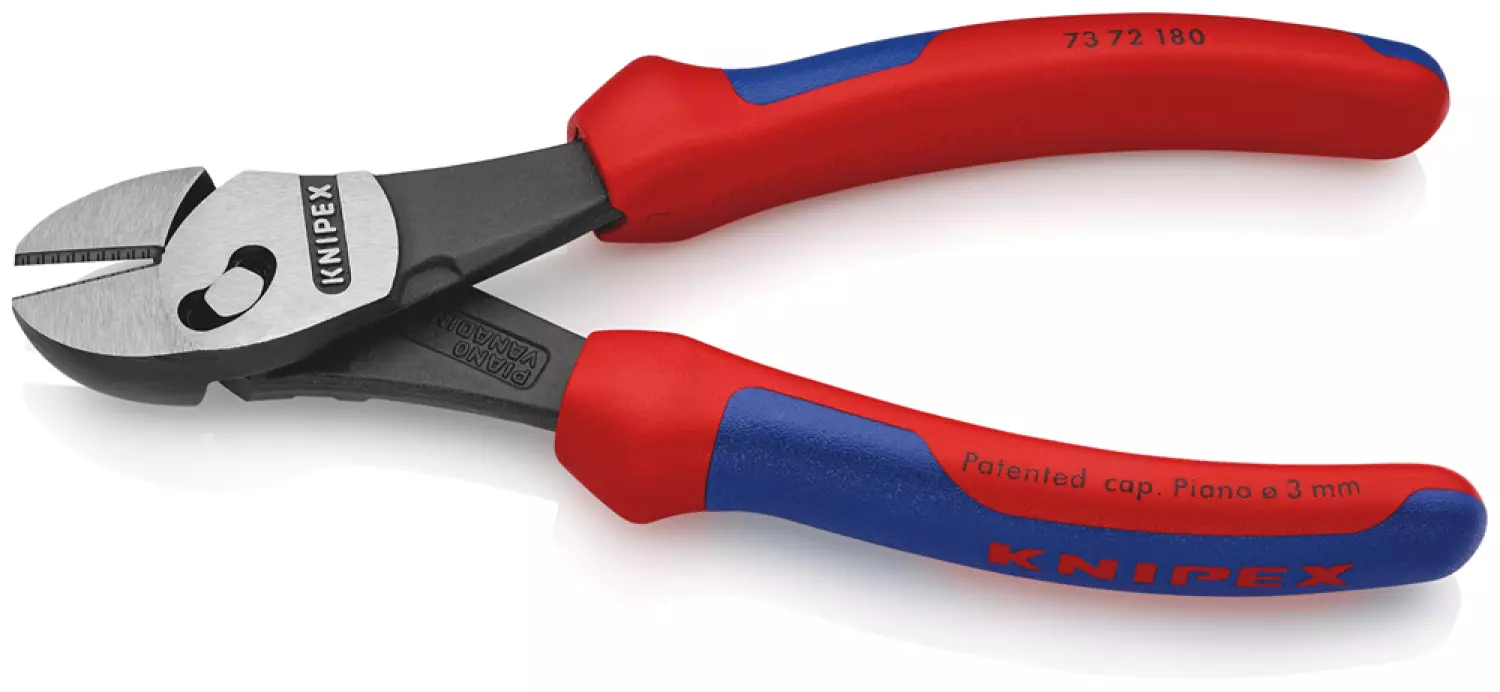 Knipex 7372180 TwinForce Kracht Zijsnijtang - 180mm-image