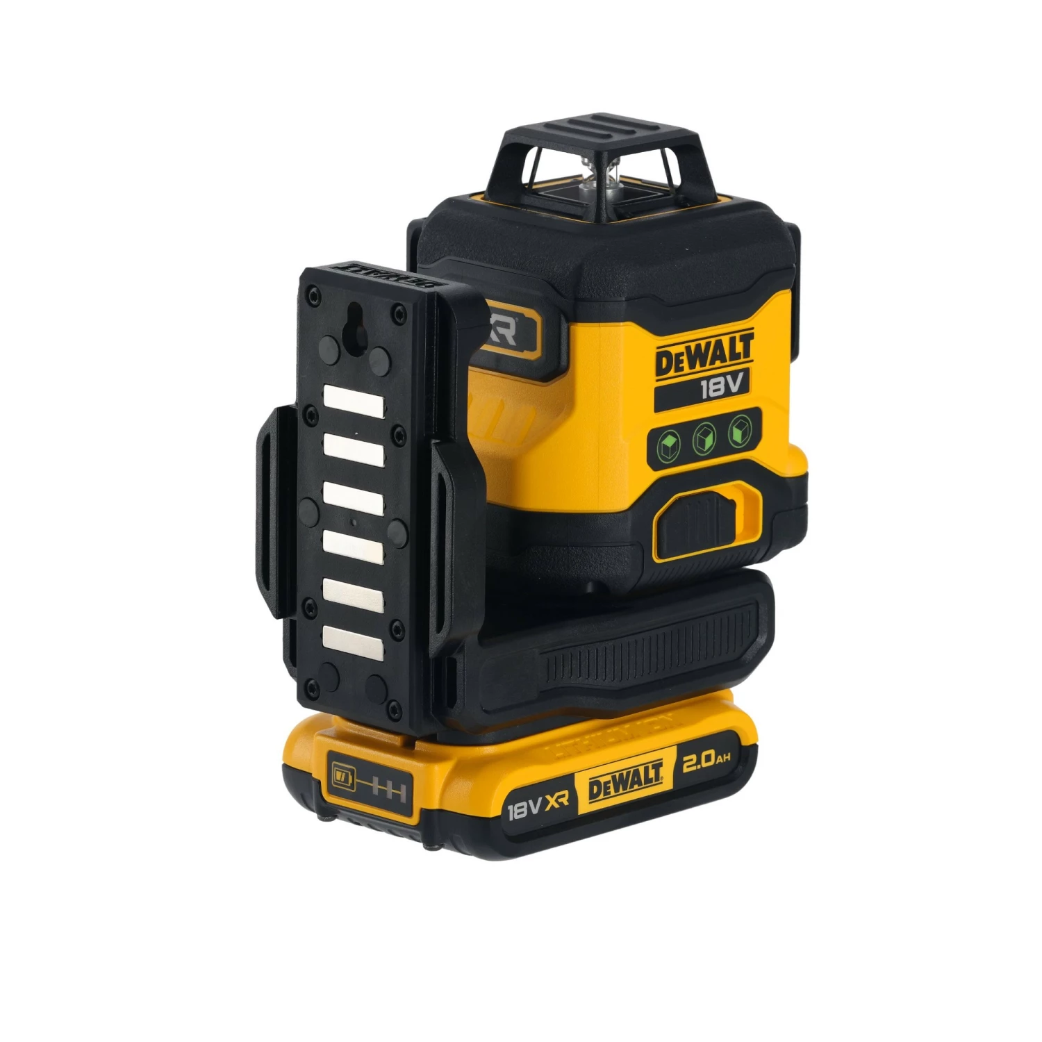 DeWALT DCLE34031D1-QW 18V Li-ion Accu Kit laser à croix auto-nivelant (1x 2,0 Ah) - 3x360° - Vert-image