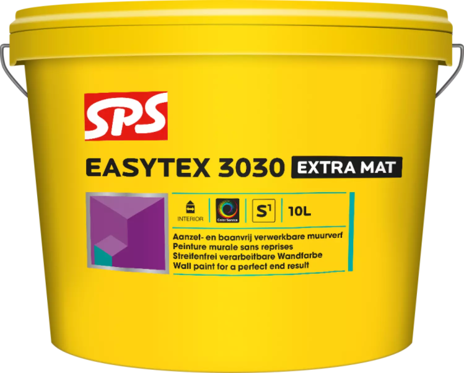 SPS Easytex 3030 Extra Mat Muurverf - op kleur gemengd - 4L-image