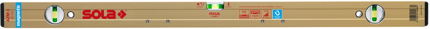 Sola AZM 3 180 Aluminium waterpas - magnetisch - 1800mm-image