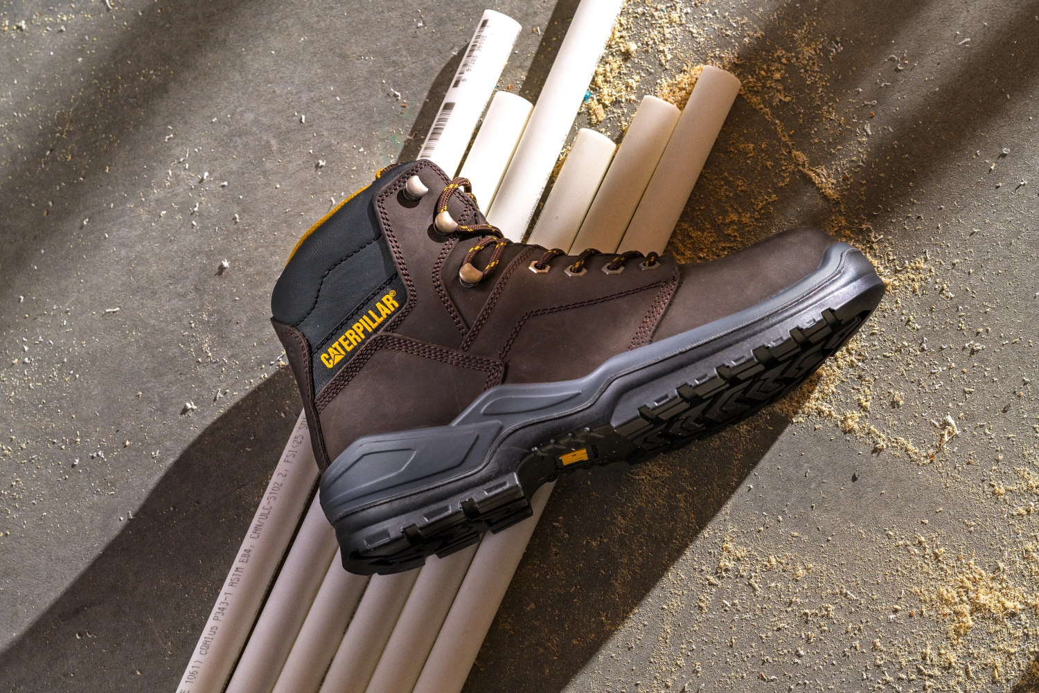 Caterpillar Striver chaussure de sécurité S3 Marron - Taille 41 - UK 7-image