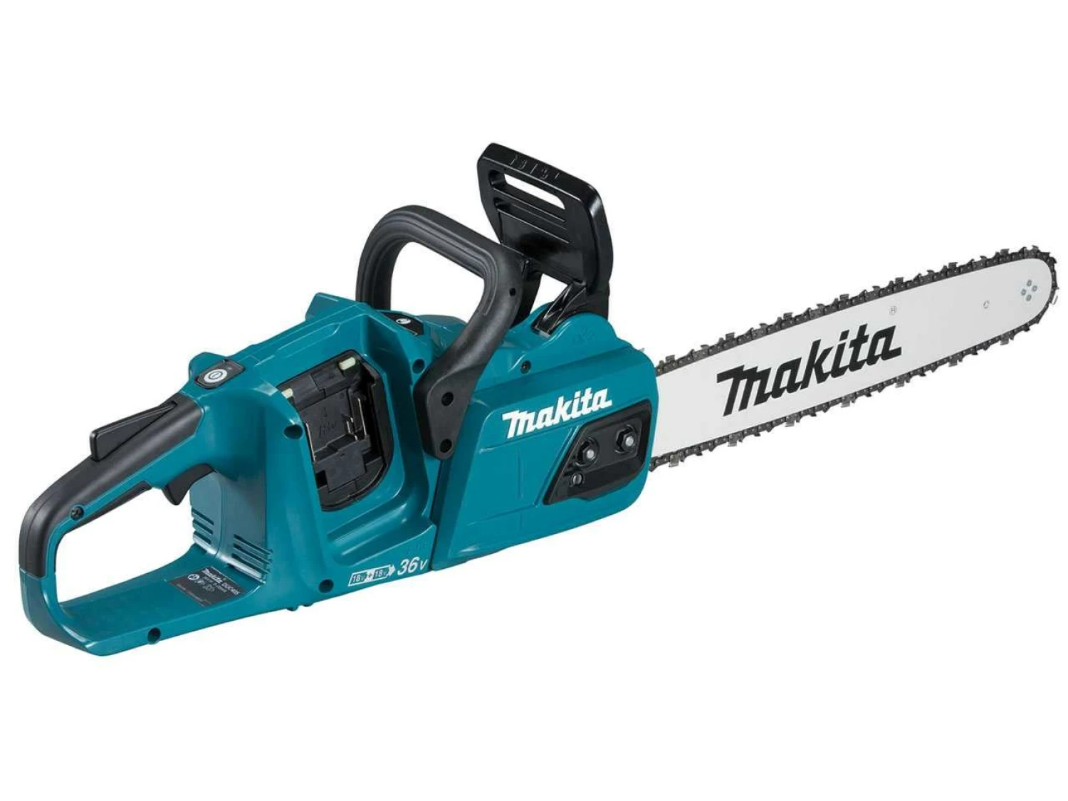 Tronçonneuse sans-fil Makita DUC405Z - 36V Li-ion (2x 18V) - 400 mm - Brushless - Machine seule-image