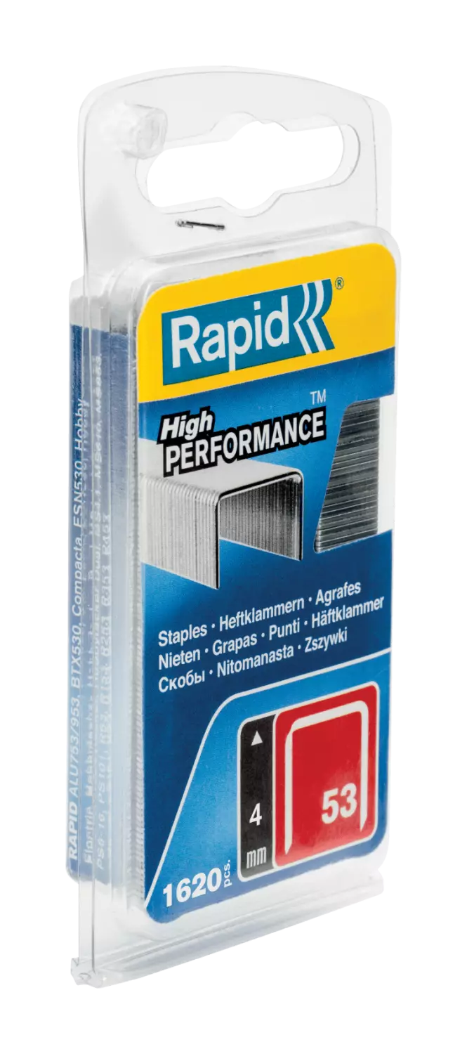 Rapid 40109501 Nieten - No. 53 - Gegalvaniseerd - 4mm (1600st)-image