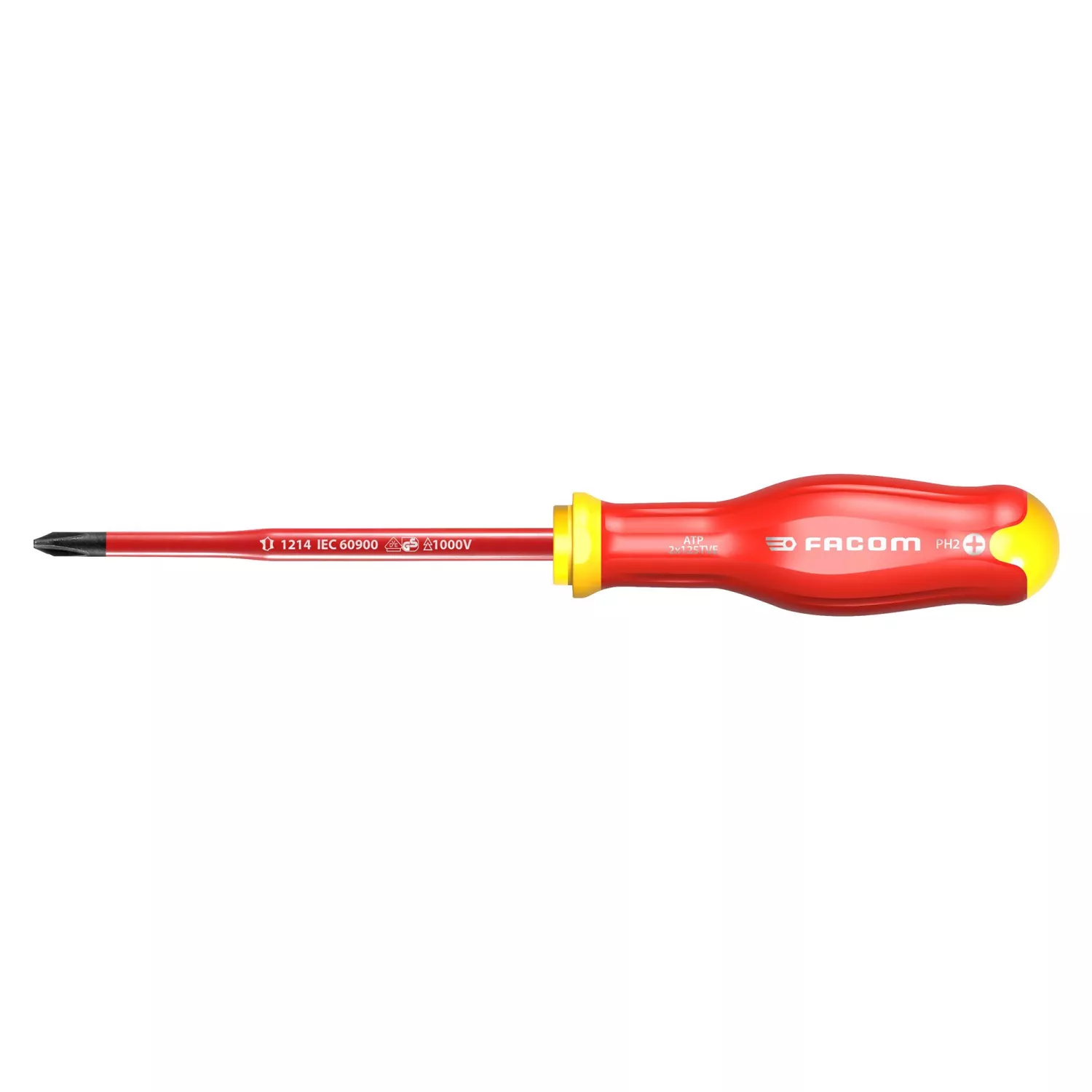 Facom ATP2X125TVE Protwist VDE tournevis - PH2 x 125 mm