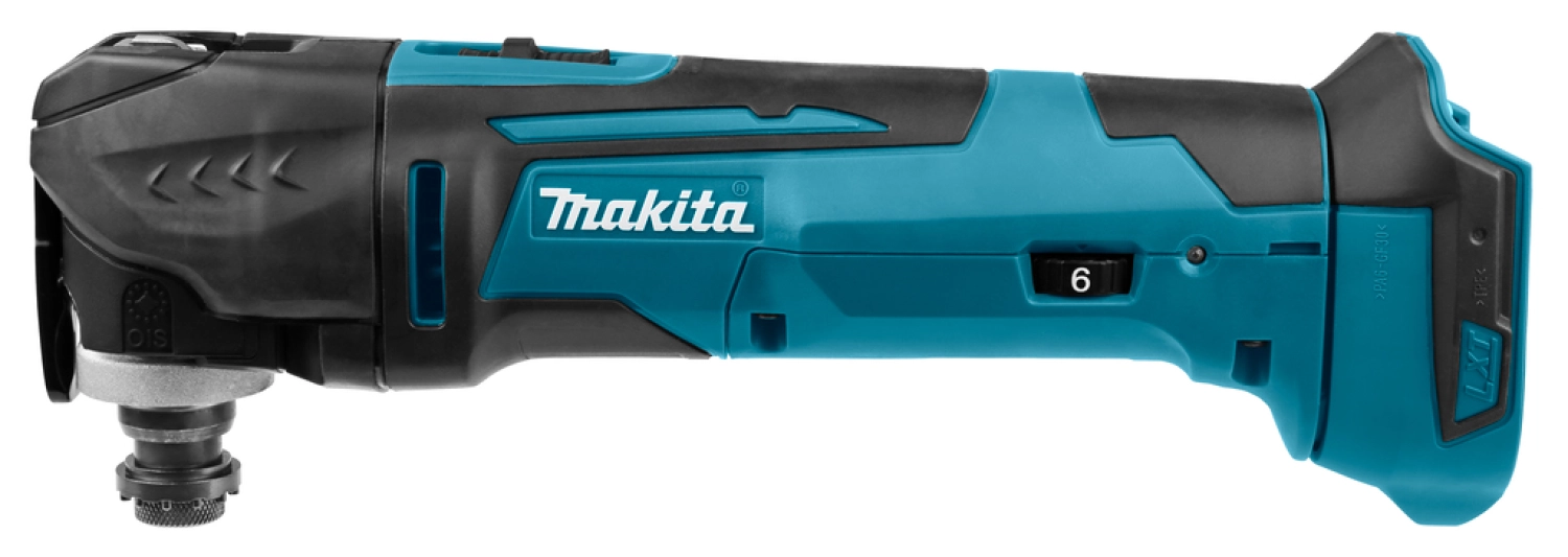Makita DTM51Z - Découpeur-ponceur multifonctions sans fil 18 V Li-ion (machine seule) - Changement rapide-image
