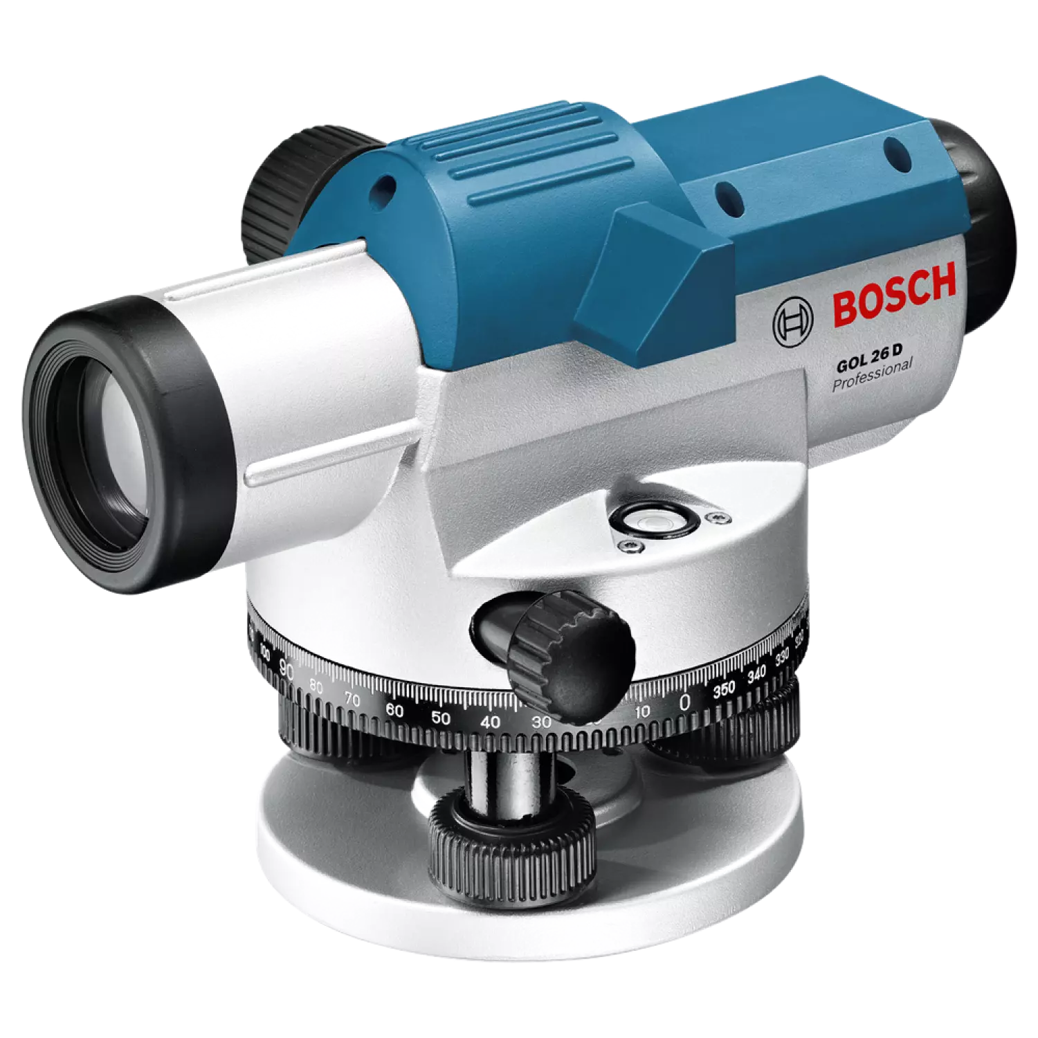 Bosch GOL 26 D Optisch waterpastoestel met vergrotingsfactor - 100mm - in koffer + BT 160 Bouwstatief - 160cm + GR 500 Meetlat 5M