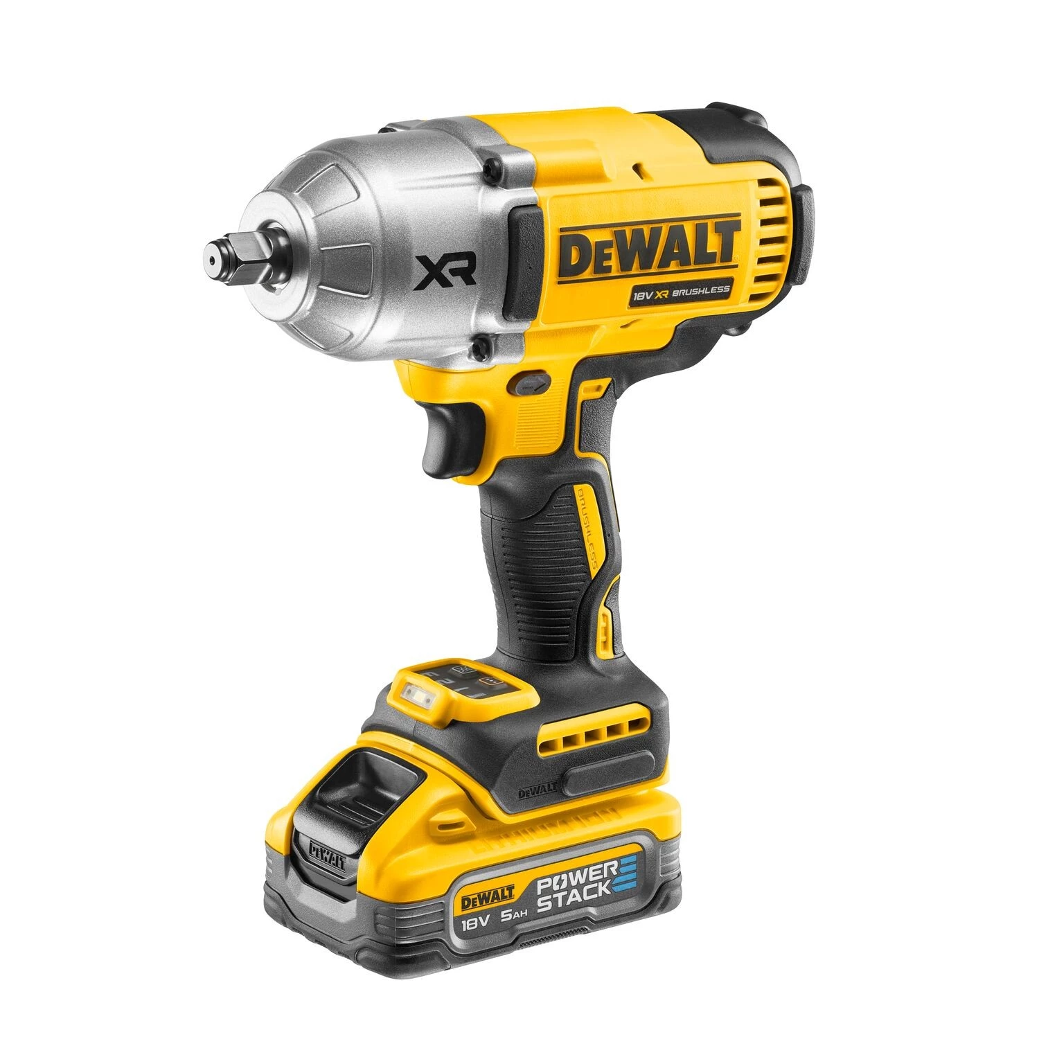 DeWALT DCF900H2T 18V Li-ion accu slagmoersleutel set (2x 5.0Ah accu) in TSTAK - 1898Nm - 1/2''-image