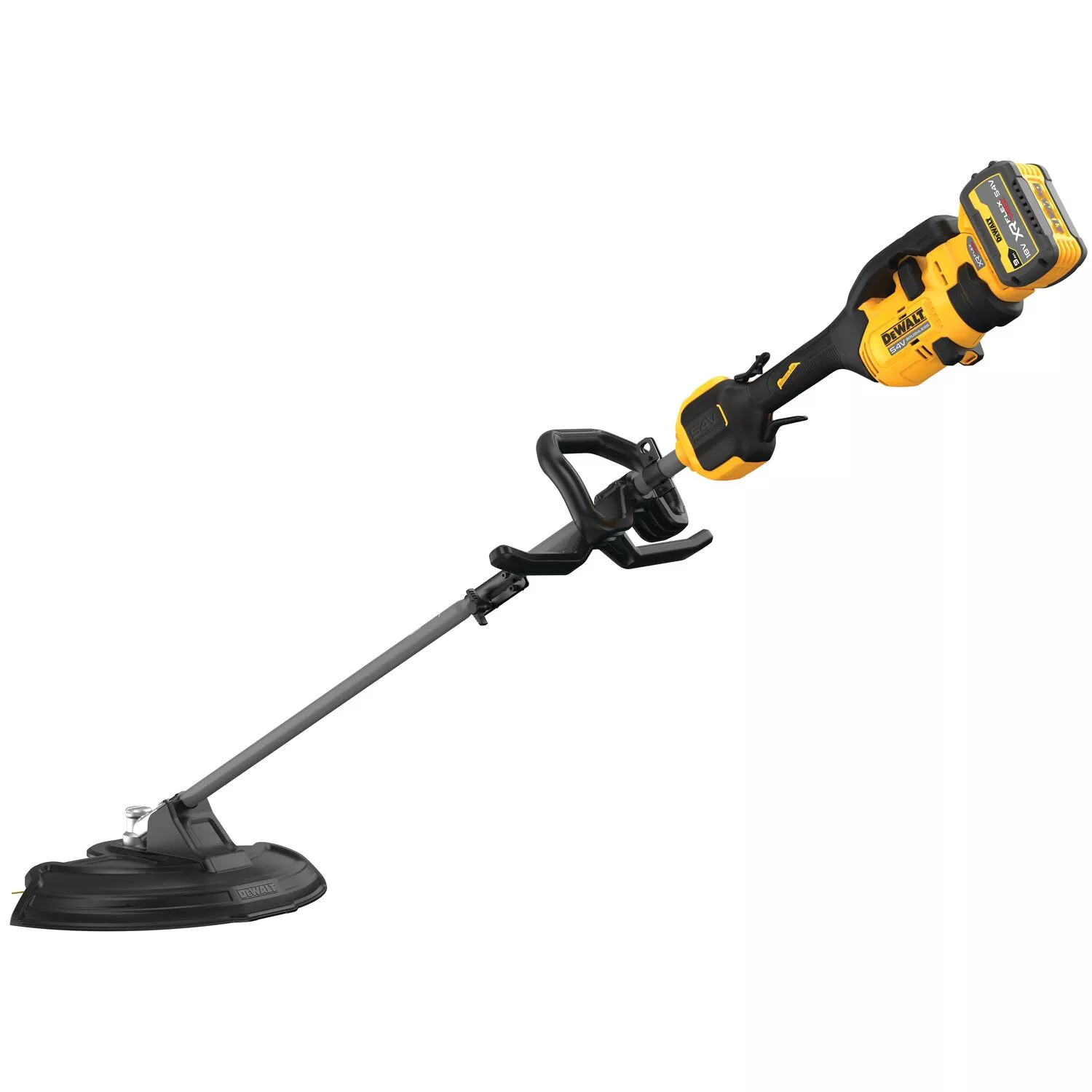 DeWALT DCMAS5713X1 54V XR FLEXVOLT Accu Combisysteem Split Boom Grastrimmer opzetstuk set (1x 9.0Ah Accu) - Koolborstelloos - 38mm-image