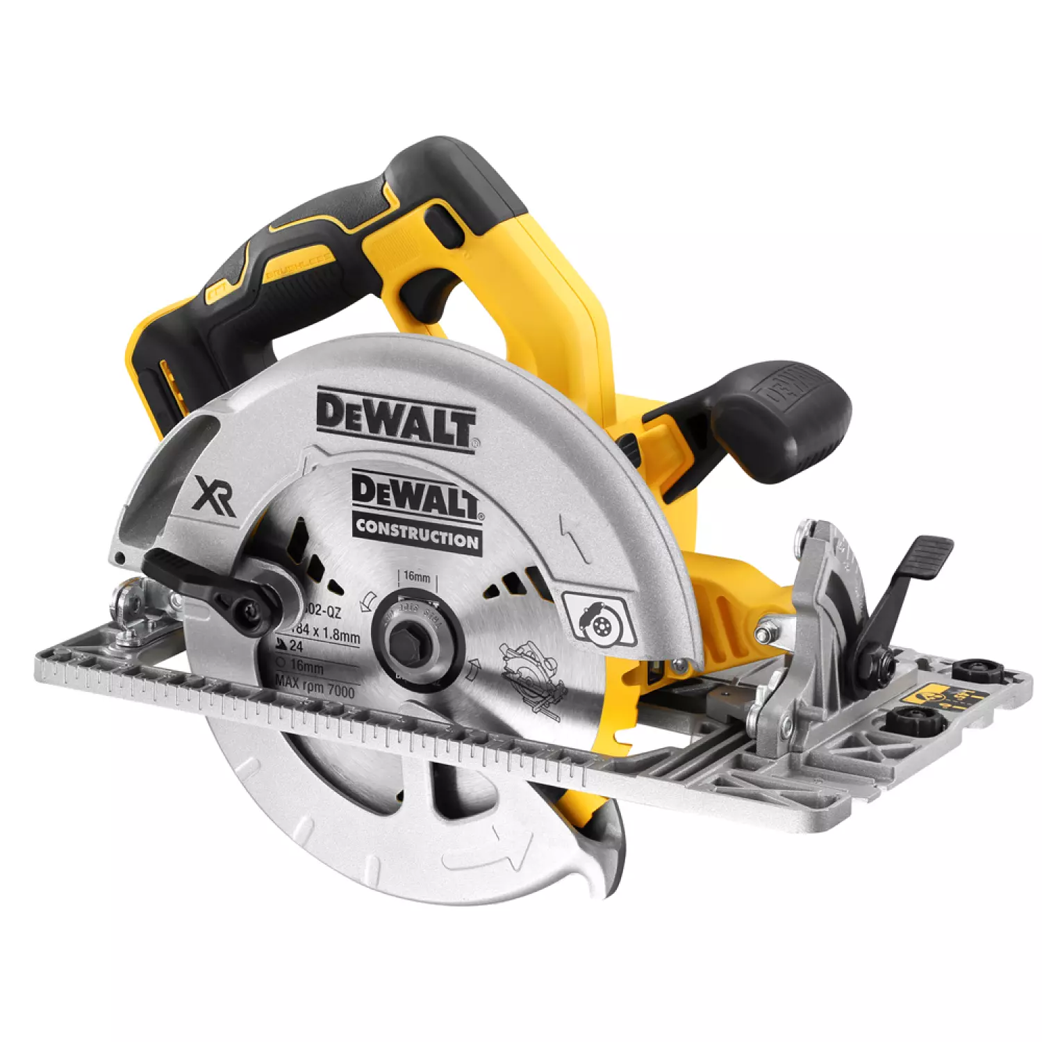 DeWALT DCS572NT XR Scie circulaire sans fil - 18V ​​LI -ion - dans TSTAK - 184 mm - Machine seule-image