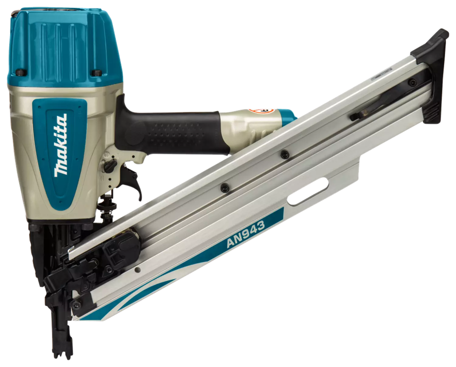 Makita AN943K Agrafeuse pneumatique pour clous de construction dans coffret - 50-90 mm - 8,5 bar-image