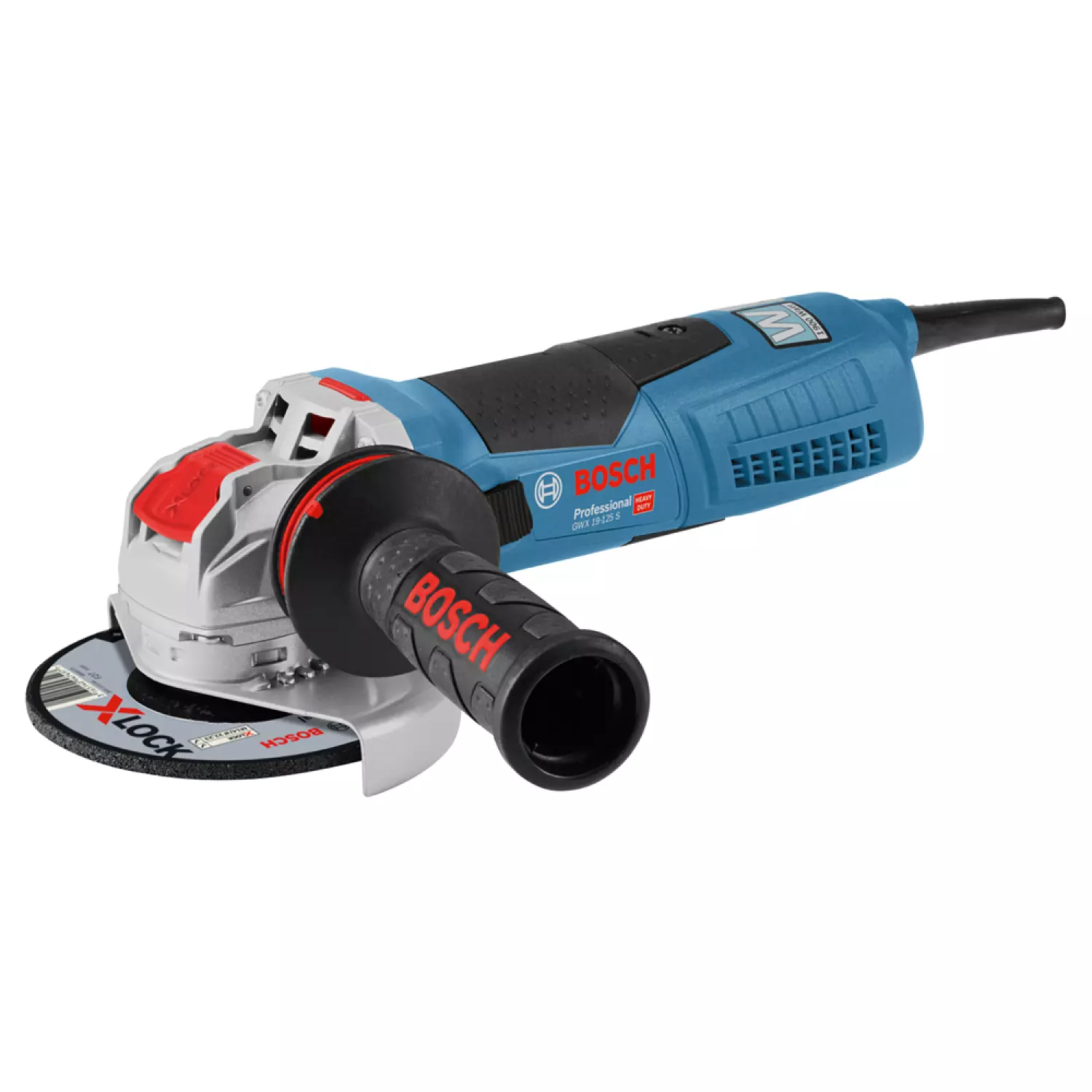 Bosch GWX 19-125 S X-LOCK Haakse slijper - 1900W - 125mm - variabel - softstart-image