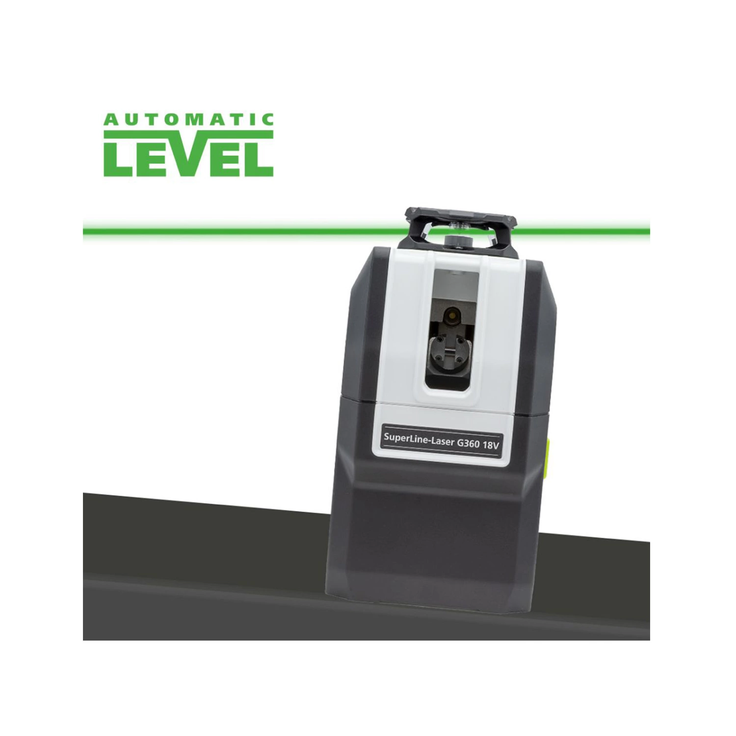 Laserliner SuperLine-Laser G360 Multi-18V Kruislijnlaser incl. statief in tas - 2 lijnen - groen - 30m-image