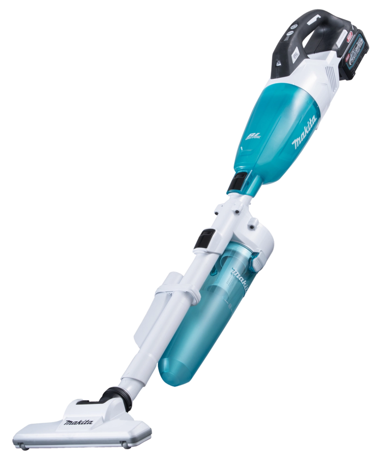 Makita CL001GA224 XGT 40V Max Li-Ion accu steelstofzuiger set (2x 2,0Ah) - 1200l/min - koolborstelloos-image