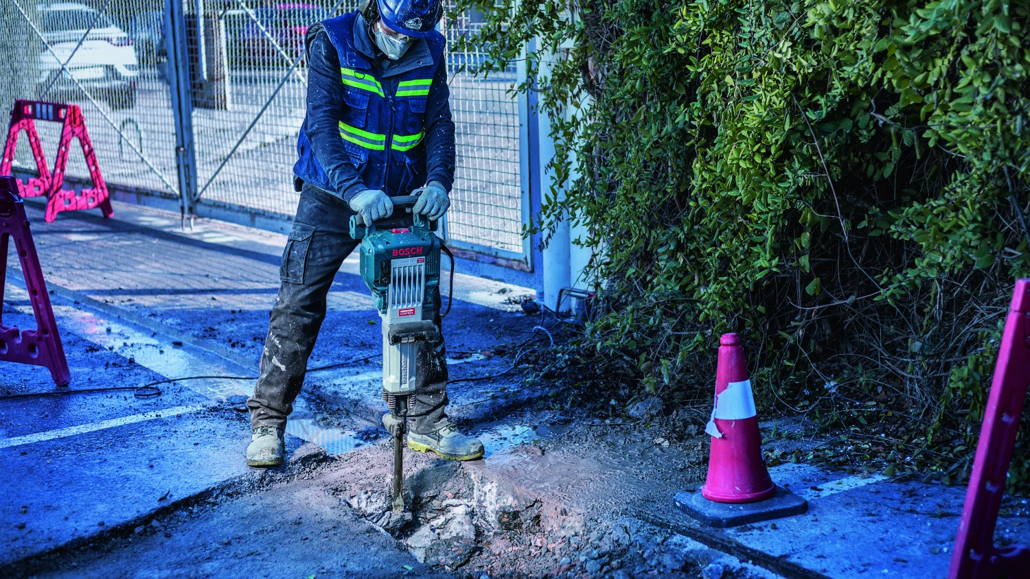 Bosch 2608690112 30mm HEX Platte beitel - 400 x 35mm-image