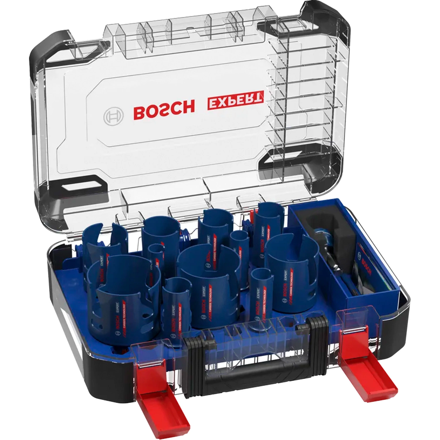 Bosch 2608901950 EXPERT 15-delige Power-Change gatzagenset Construction Material Universeel 20/22/25/32/35/40/44/51/60/68/76mm-image