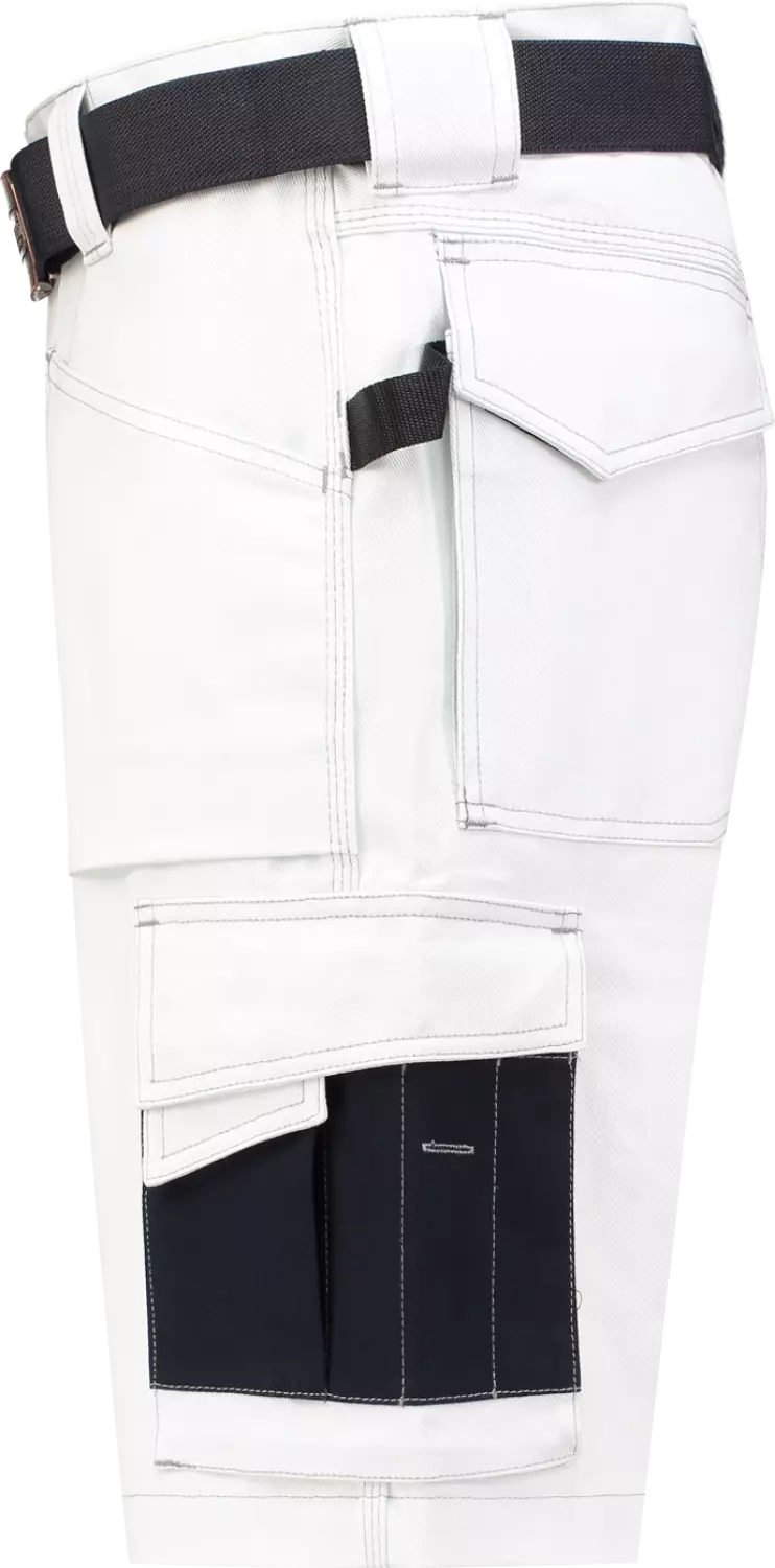 Workman 2003 D-Sign Bermuda Pantalon de travail - Blanc - Taille 48 (33/32)-image