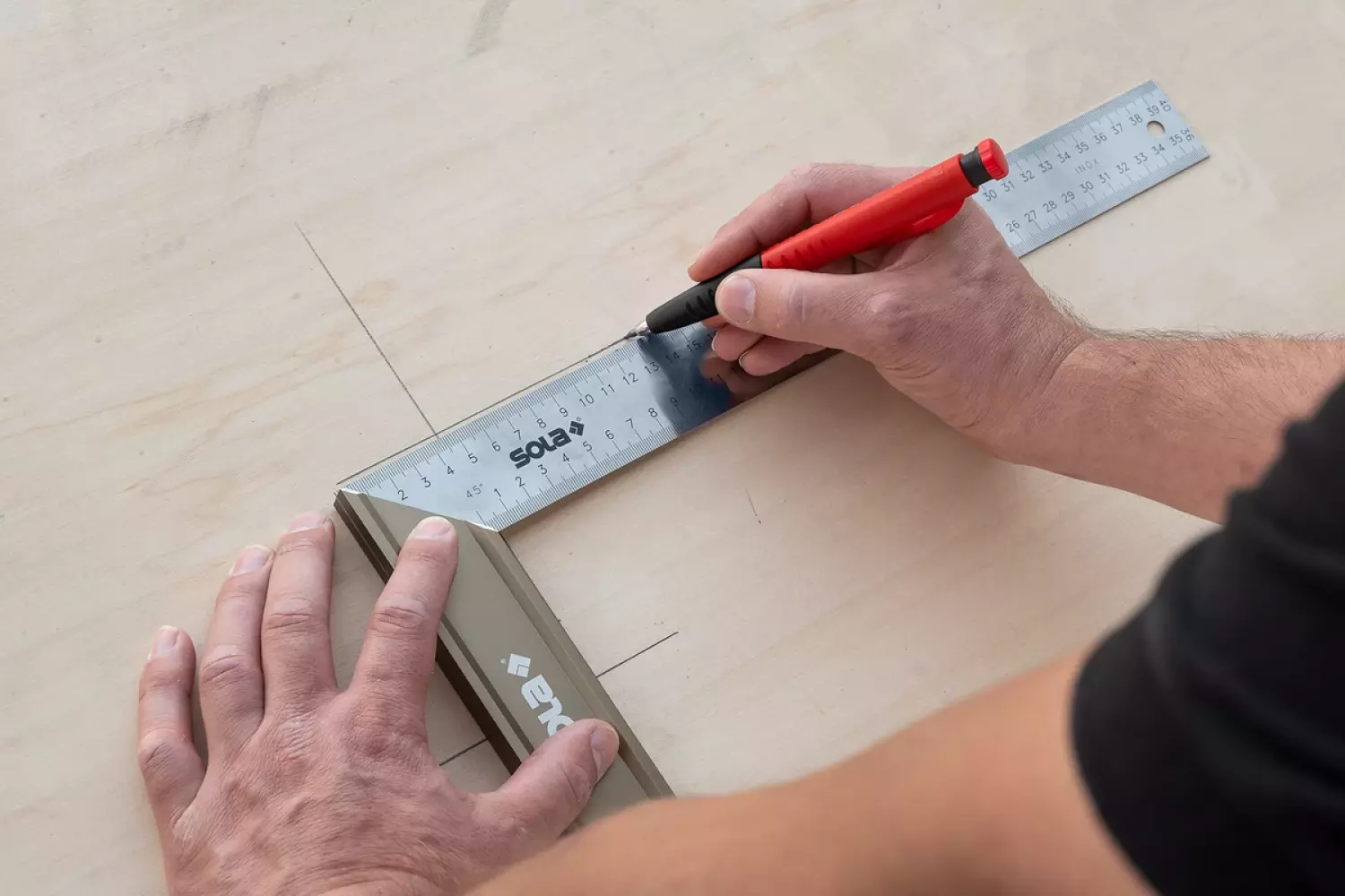 Sola Sola TLM2 Markeerpotlood - 260mm - Grafiet (1st.) Crayon de papier-image