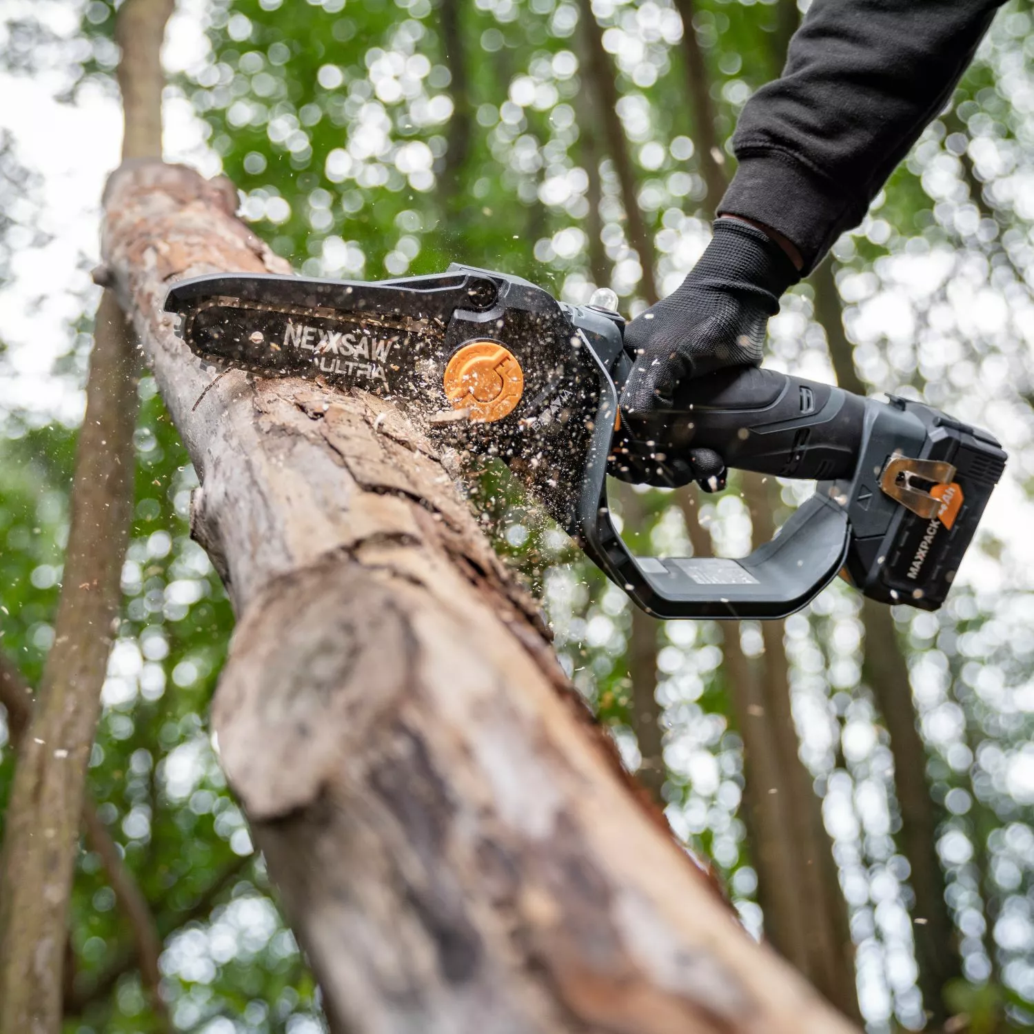 Batavia 7064322 Nexxsaw V3.2 Maxxpack Ultra 18V Li-Ion accu mini kettingzaag body - 17,5cm-image