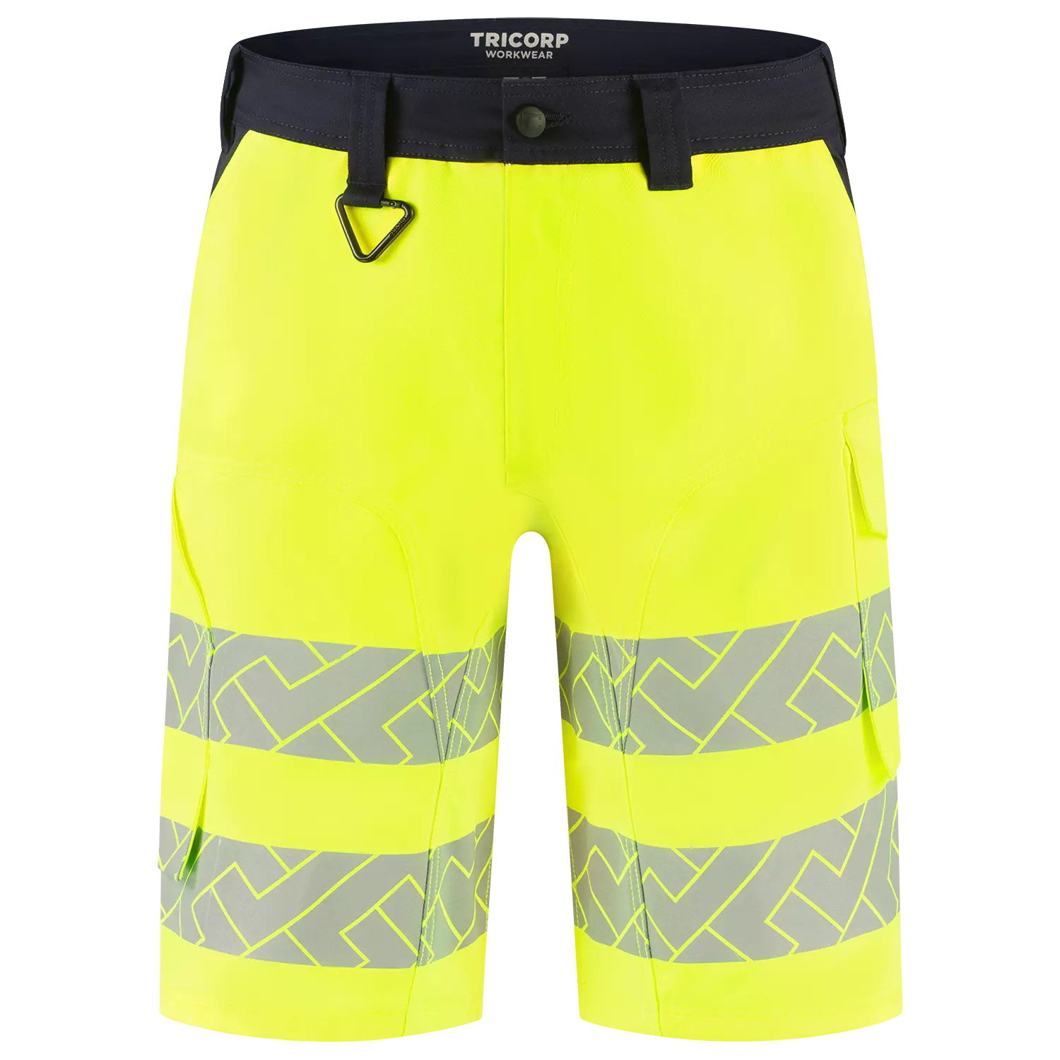 Tricorp 506124 Werkbroek Functional Stretch High Vis Redefined - Kort - FluoryellowInk - 44