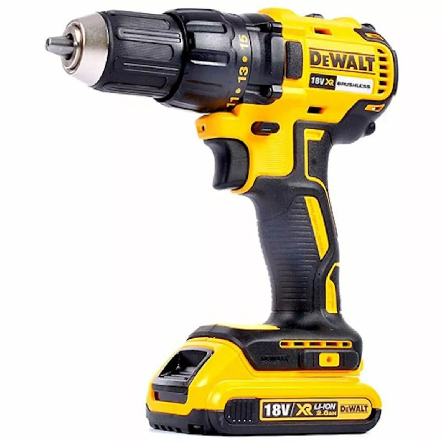 DeWALT DCD777D2T 18V Li-ion XR accu boor-/schroefmachine set in koffer (2x 2.0Ah) - 65Nm - koolborstelloos-image