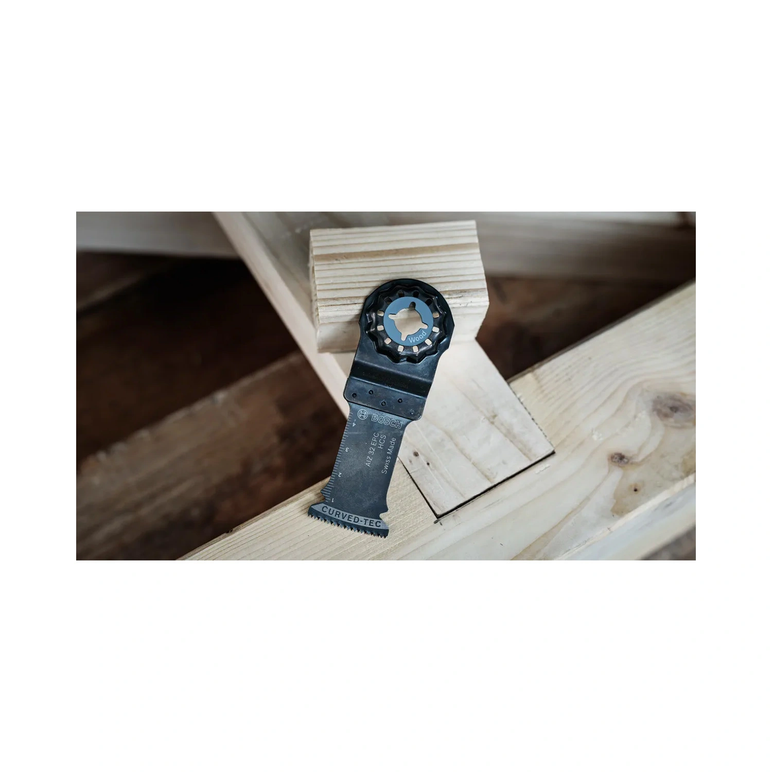 Bosch 2608669249 Standaard Invalzaagblad AIZ 32 EPC - 50 x 32mm - Zachthout - (10st.)