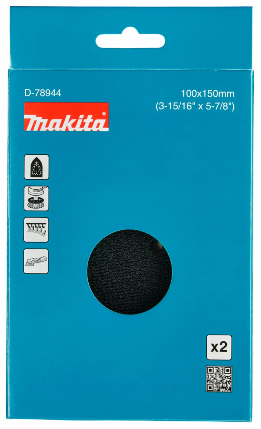 Makita D-78944 Schuurzool -  100x150mm-image