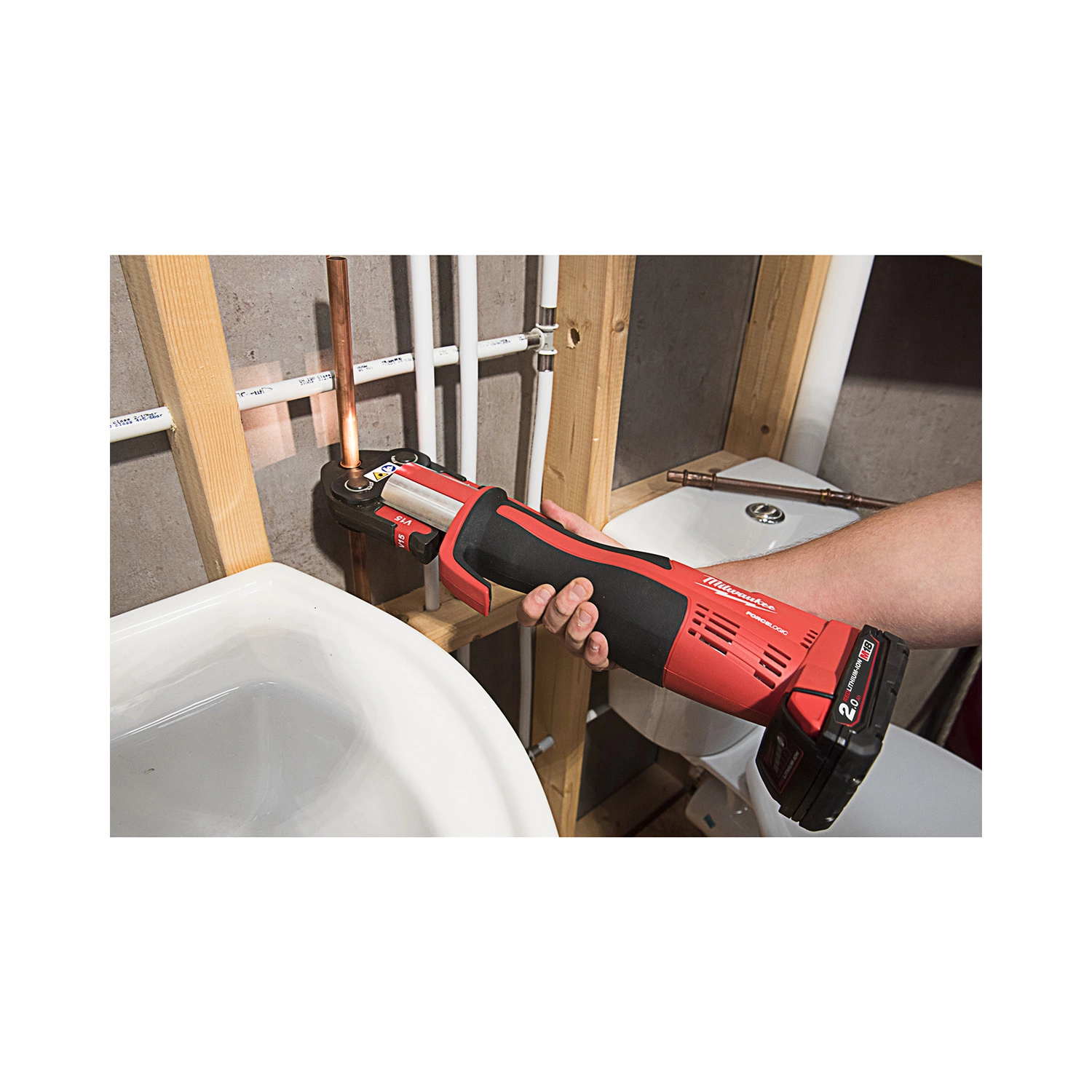 Milwaukee M18 BLHPT-0C Pince à sertir sans fil-image