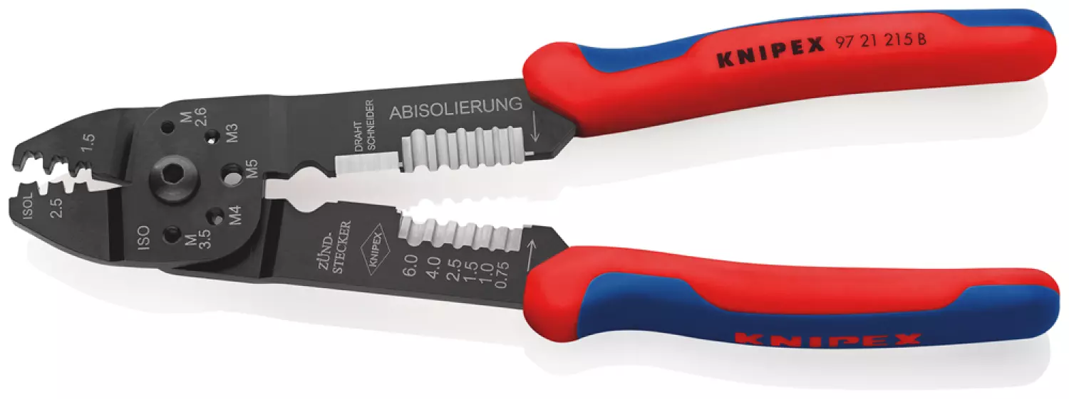 Knipex 9721215B Krimptang - 215mm-image