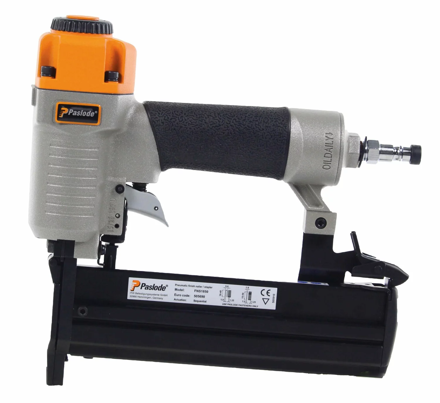 Paslode - fns 1850 s. agrafeuse + cloueur de finition (15-50 mm)-image