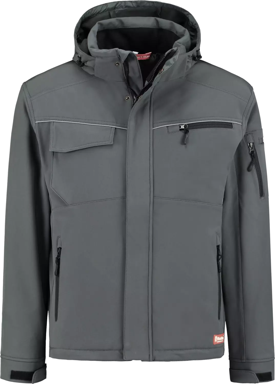 Workman 2537 Veste Softshell Hiver - Graphite - 4XL-image