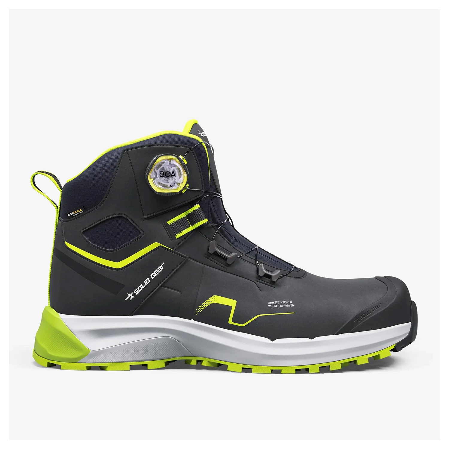 Solid Gear SG80205 Sonar 3 chaussure de travail - Haute - noir/vert - taille 43-image