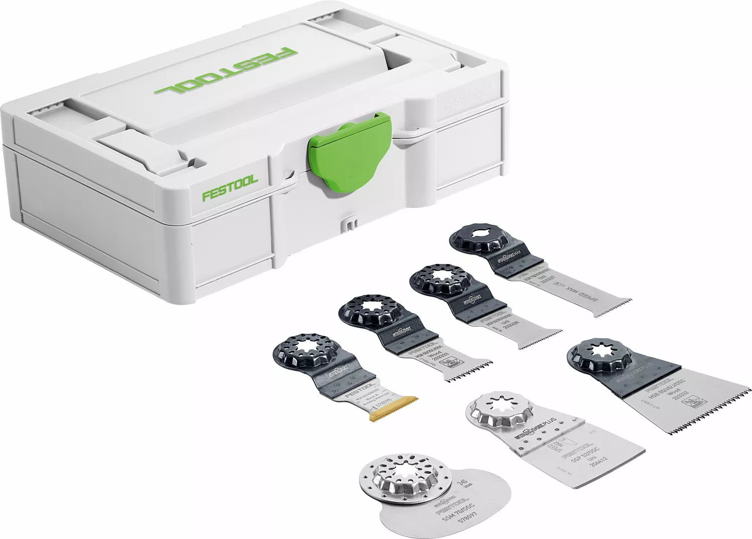 Festool 578116 Jeu de lames de scie 7 pièces SYS3 S 76-OSC-SORT/7-image