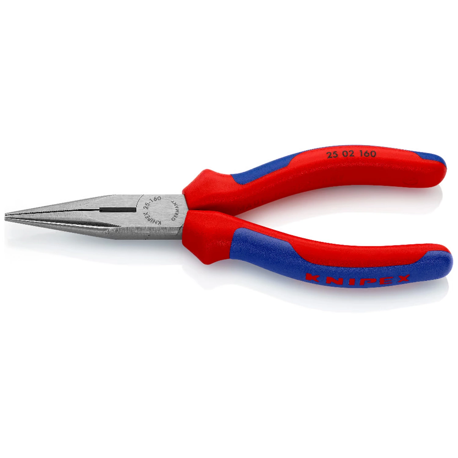 Knipex 25 02 160 - Pince demi-ronde avec tranchant (pince radio)-image