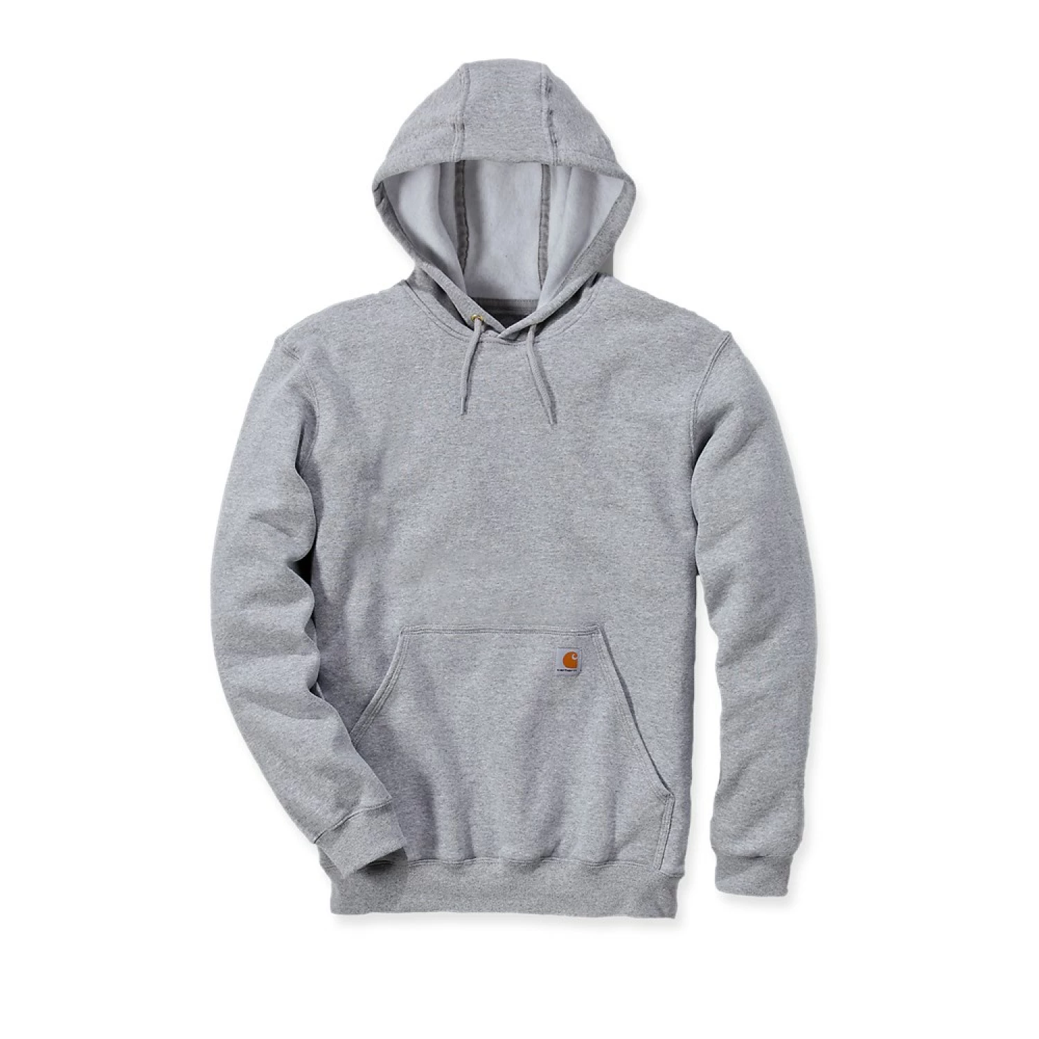 Carhartt K121 Midweight Hooded Sweatshirt - Original Fit - Heather Grey - S-image