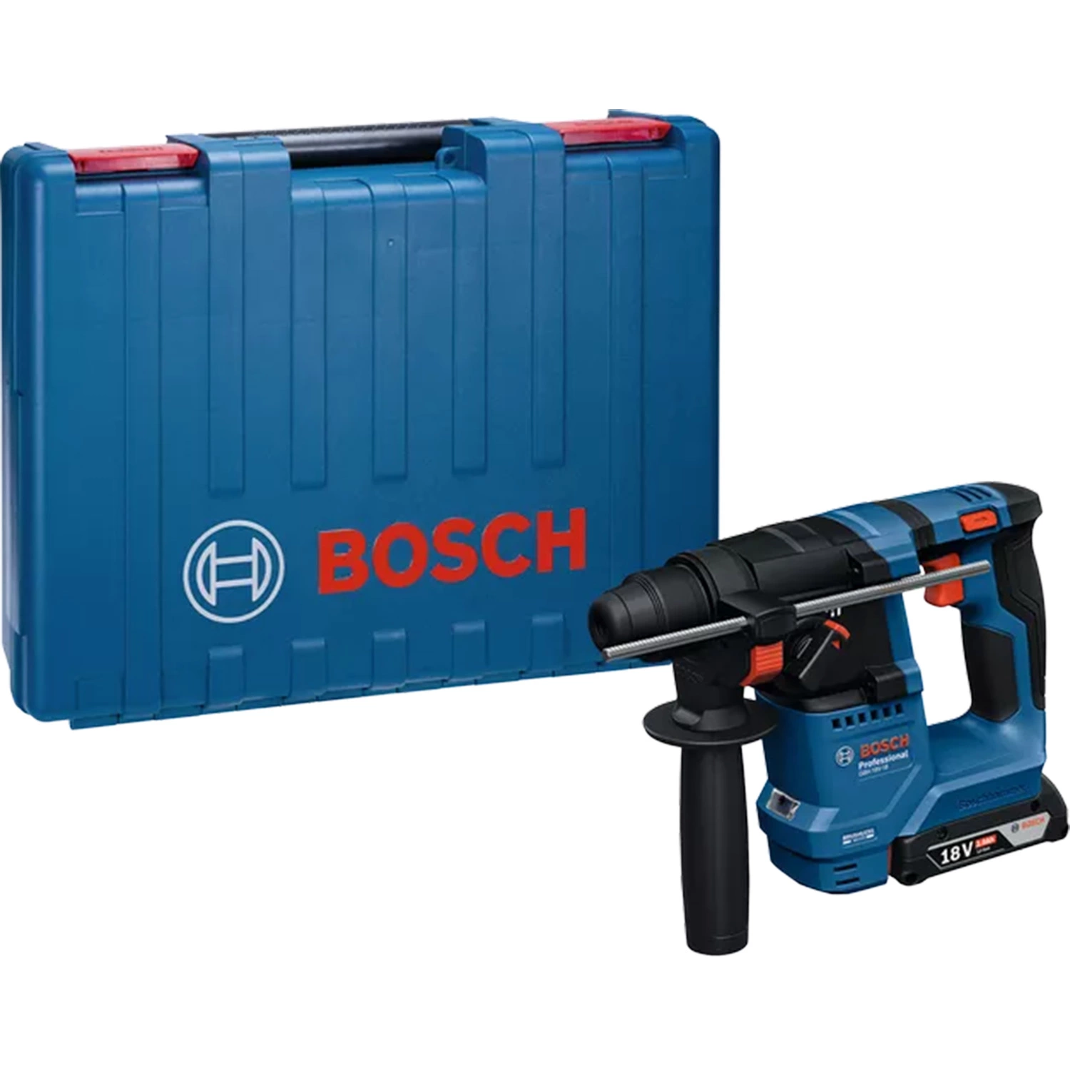 Bosch GBH 18V-18 18V SDS-plus accu compacte boorhamer body in L-Boxx- 1,5 J-image