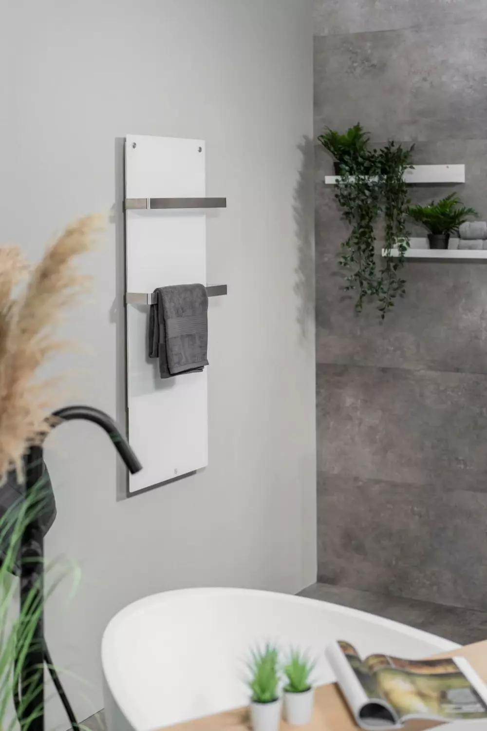 EUROM Sani 800 Wifi Panneau infrarouge blanc - 800W - 13kg-image