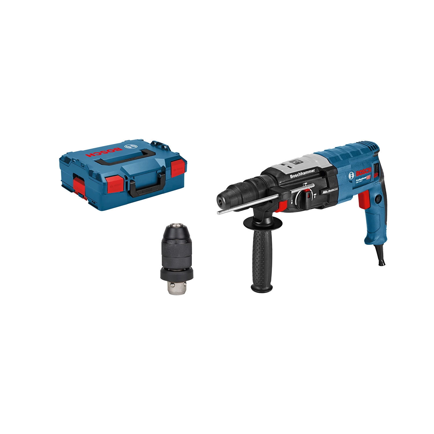 Bosch GBH 2-28 F SDS-plus Combihamer incl. snelspanboorkop in L-Boxx - 880W - 3,2J-image