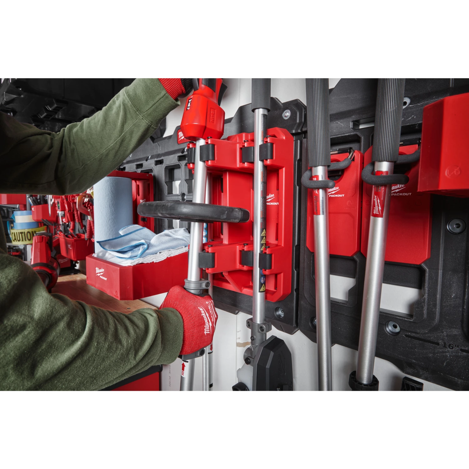 Milwaukee 4932480714 PACKOUT™ Houder voor langer gereedschap-image