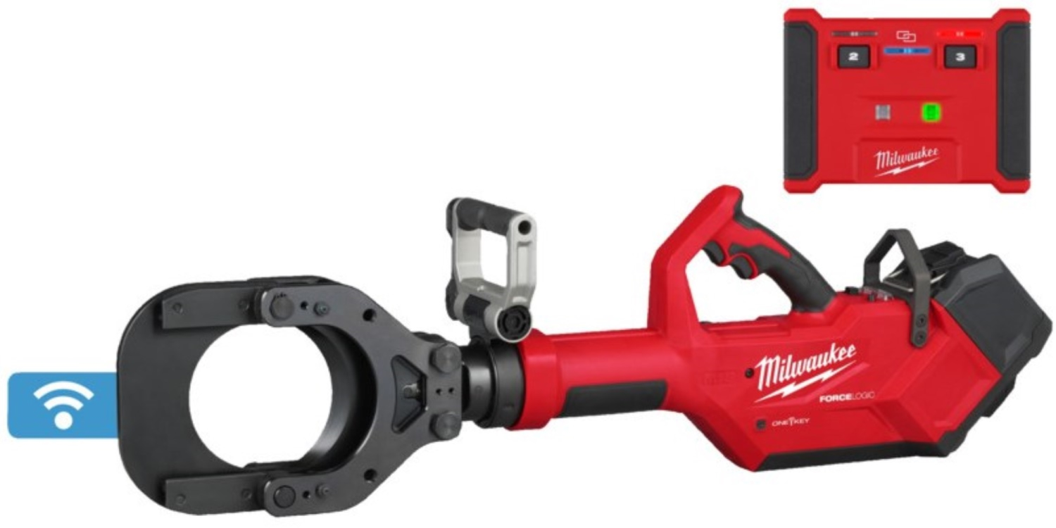 Milwaukee M18 HSFC125R-802C FORCE LOGIC™ Hydraulische kabelkniptang (2x 8.0Ah accu) - 125 mm - in koffer-image