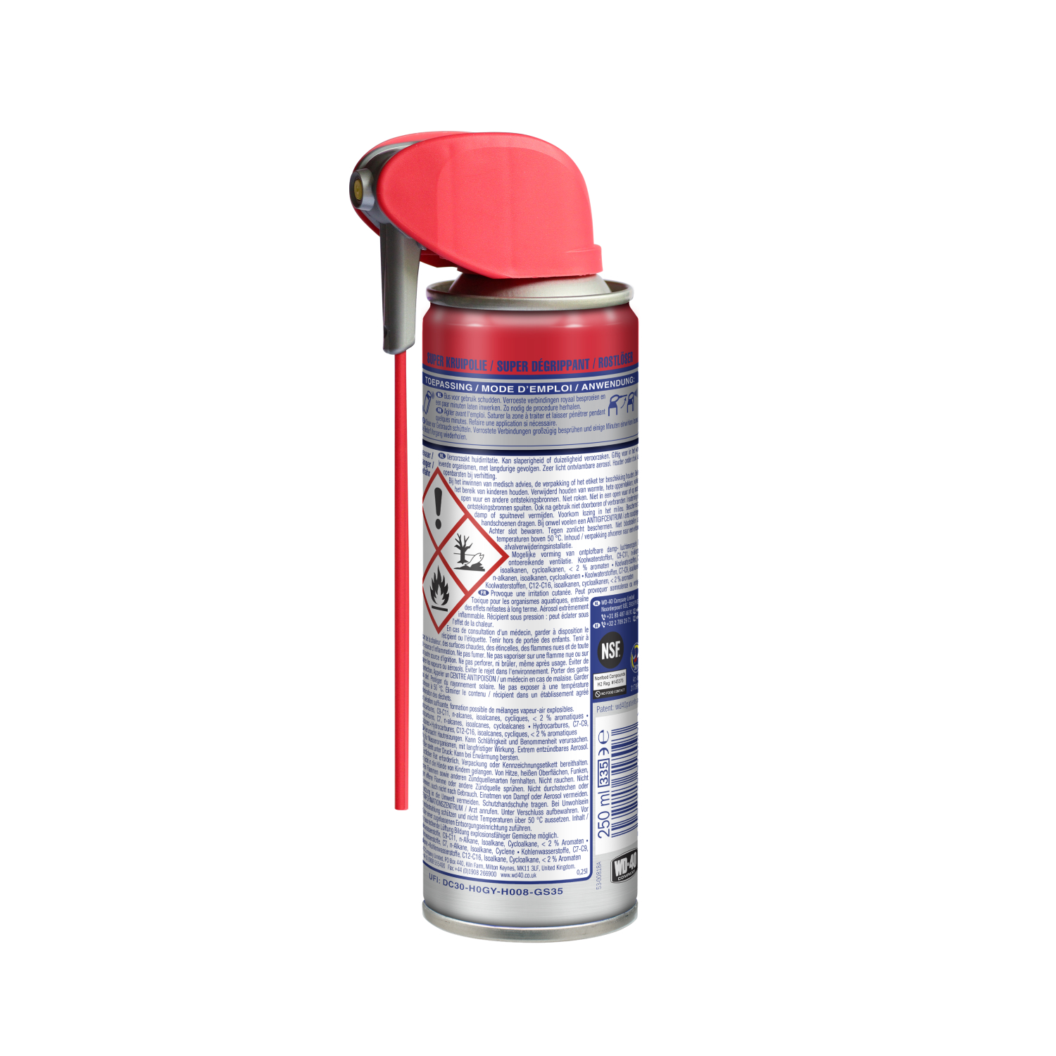 WD-40 49348/25NBA - Specialist Super Dégrippant 400ml Smart Straw x1-image