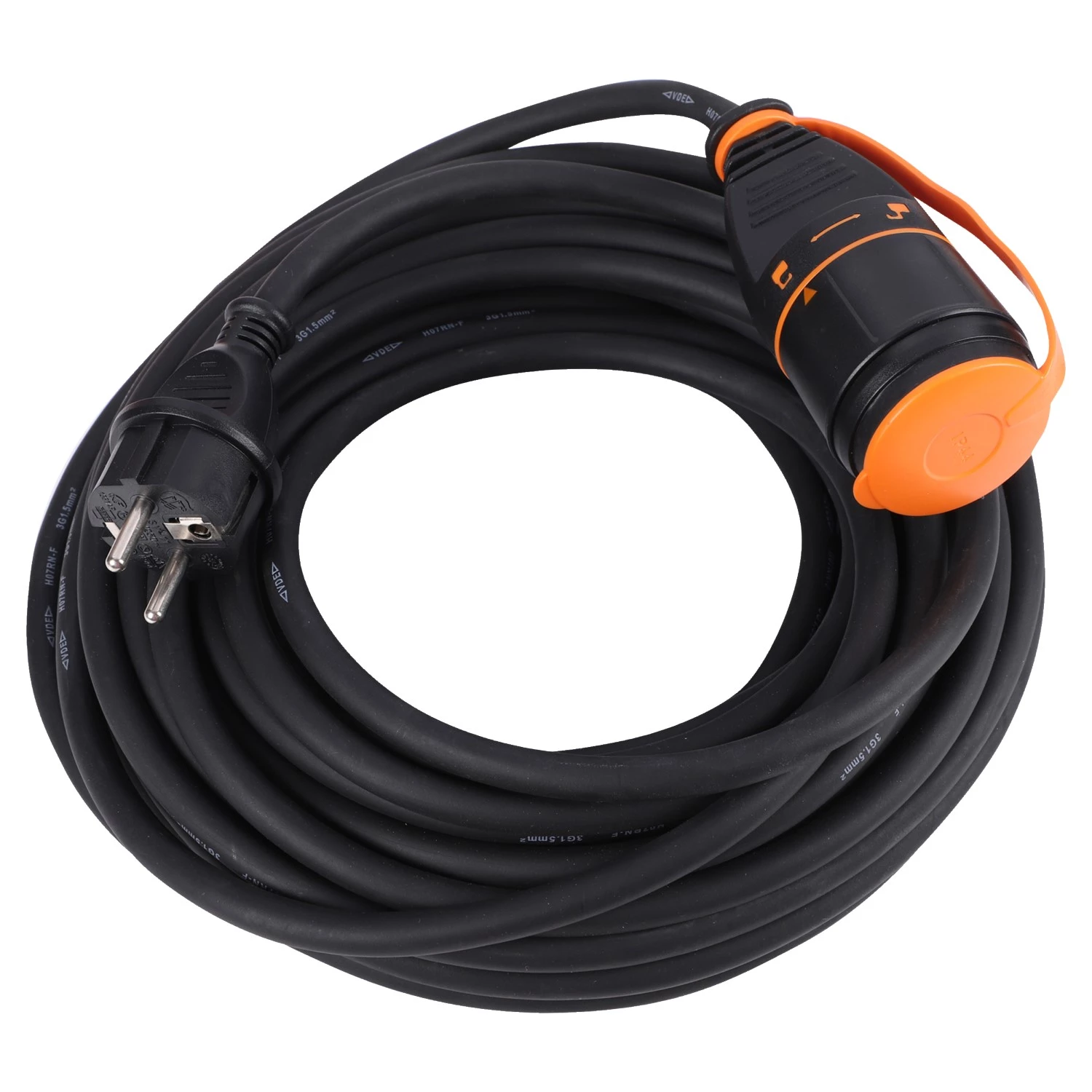 Q-link 53.501.21 Verlengsnoer RA3X1.5 H07RNF - IP44 - 25m-image