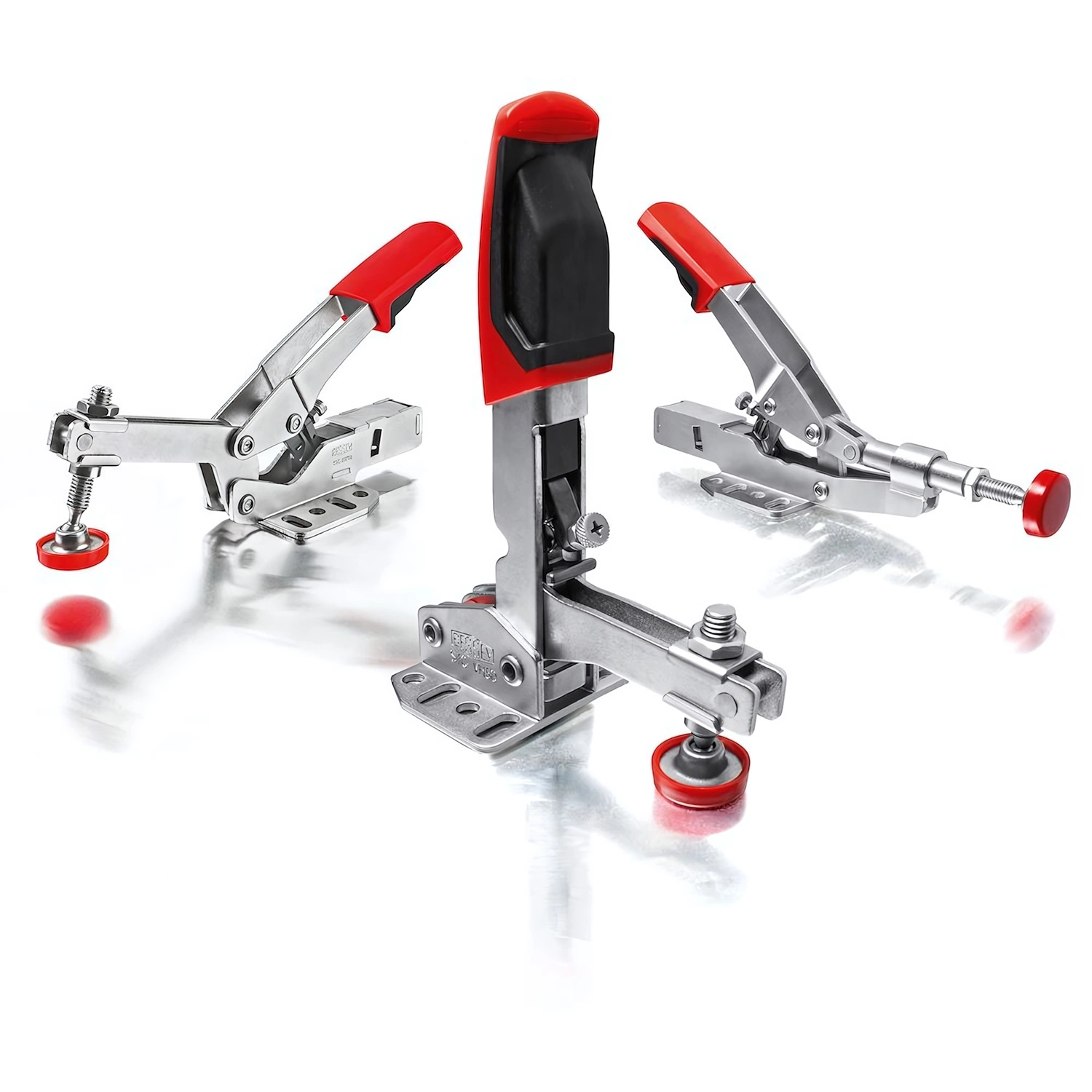 Bessey STCHH70SB - Sauterelle à serrage vertical avec bras ouvert et platine horizontale STC-HH - 60 x 35-image