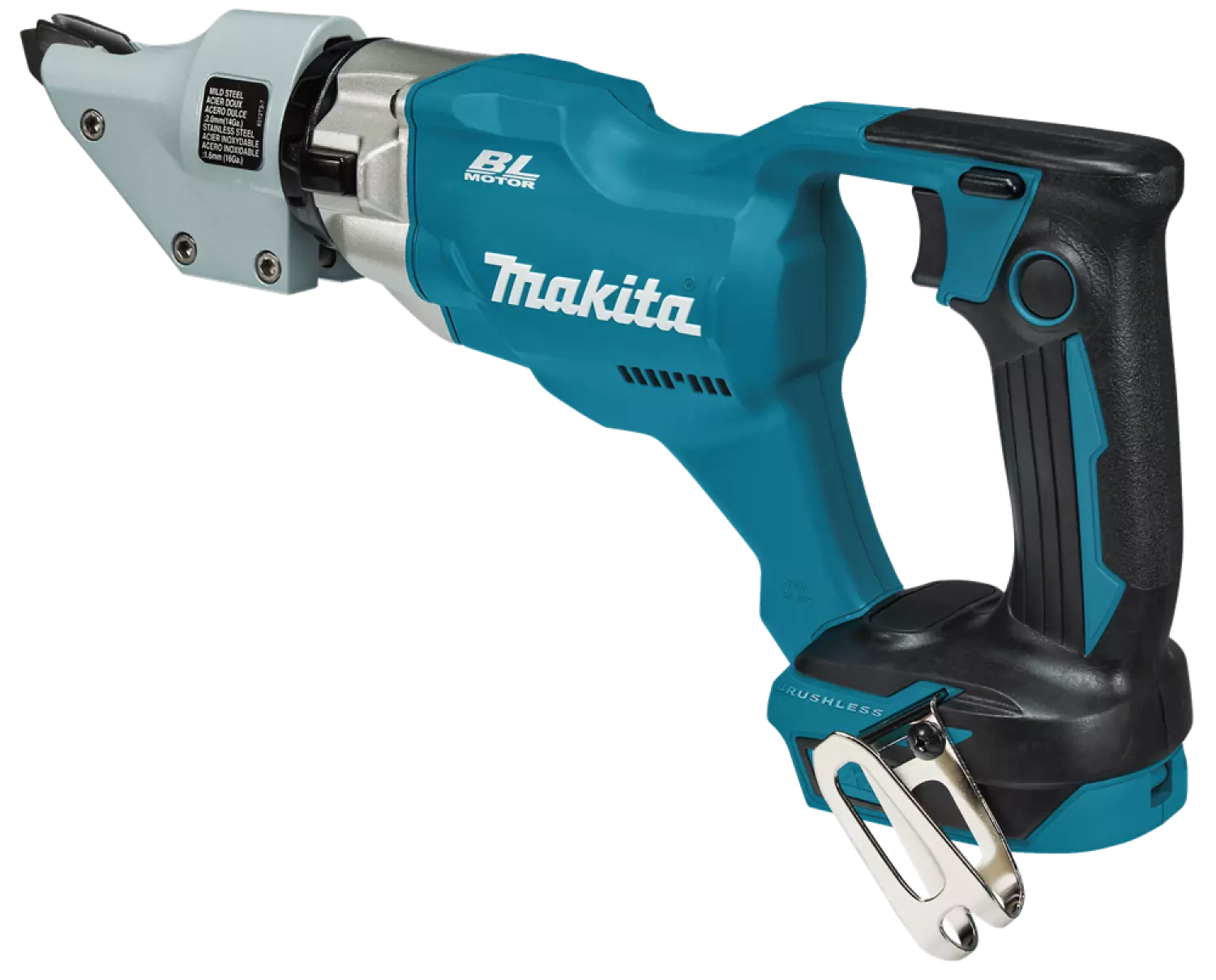 Makita DJS200Z Cisaille à tôles sans-fil - 18V Li-ion - Brushless - Machine seule-image