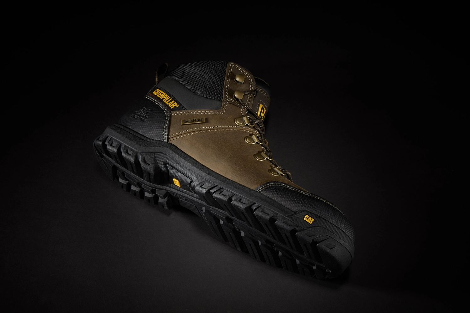 Caterpillar Framework Chaussure de sécurité S3 Seal Marron - Taille 40 - UK 6