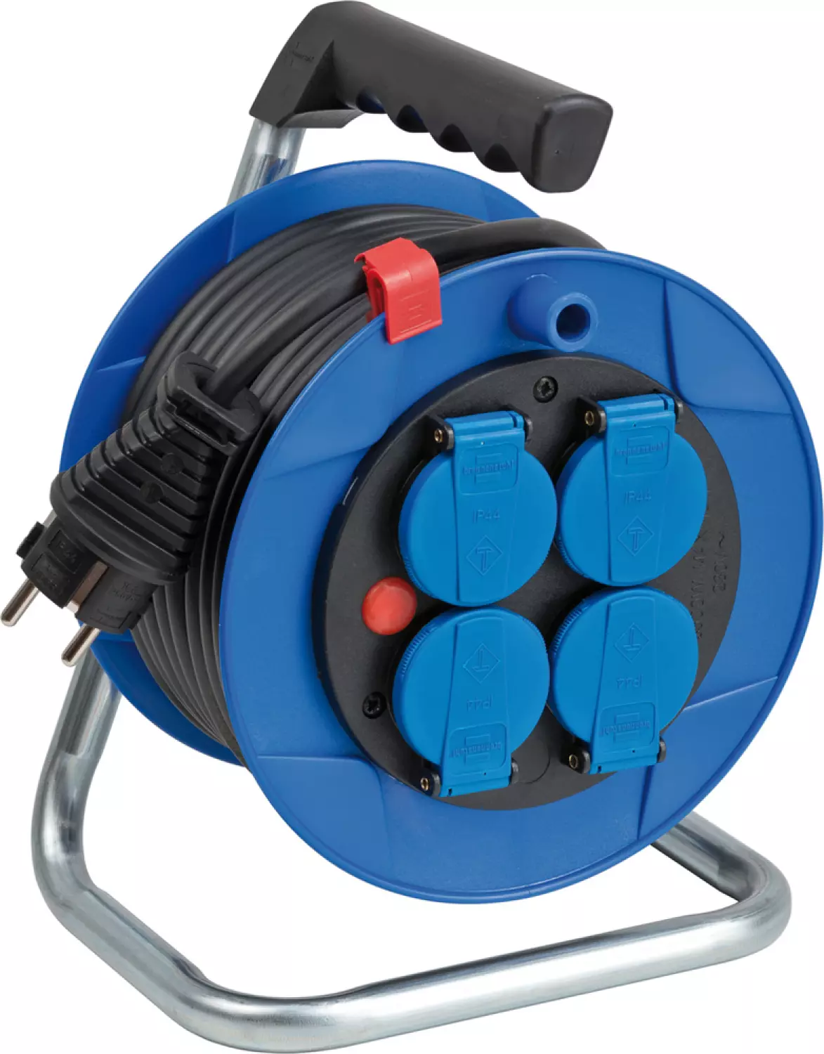 Brennenstuhl Garant Kompakt IP44 enrouleur de câble 15m AT-N05V3V3-F 3G1,4-image