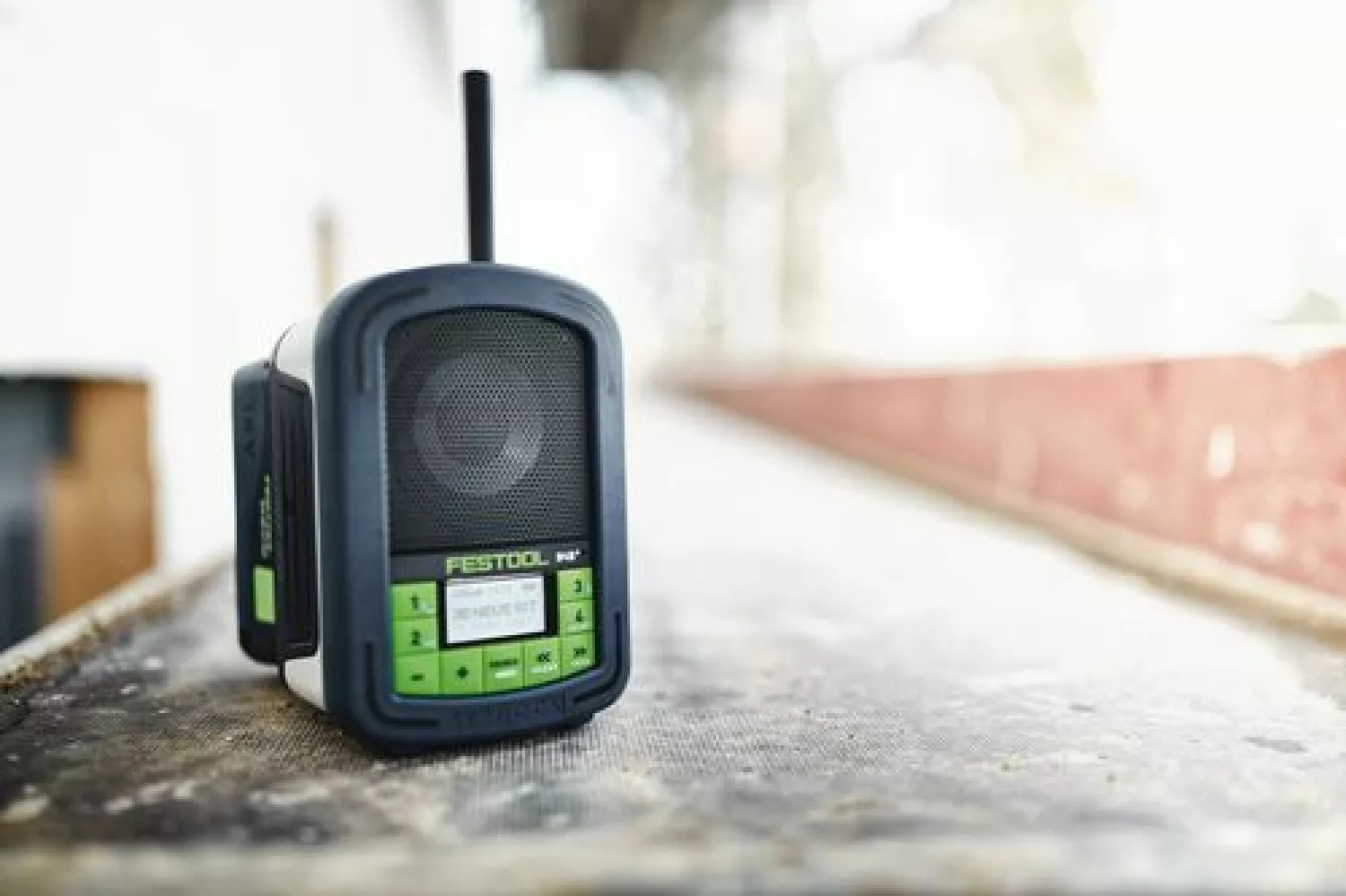 Festool BR10 D 230V Bouwradio - DAB+ - bluetooth - werkt op netstroom & batterijen-image