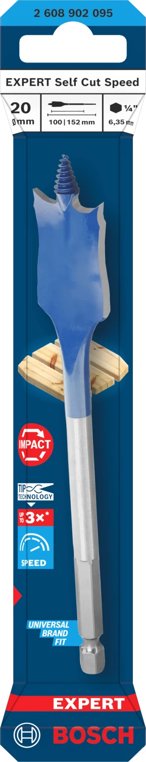 Bosch EXPERT 2608902095 Speedboor Self Cut Speed - 20x152mm-image