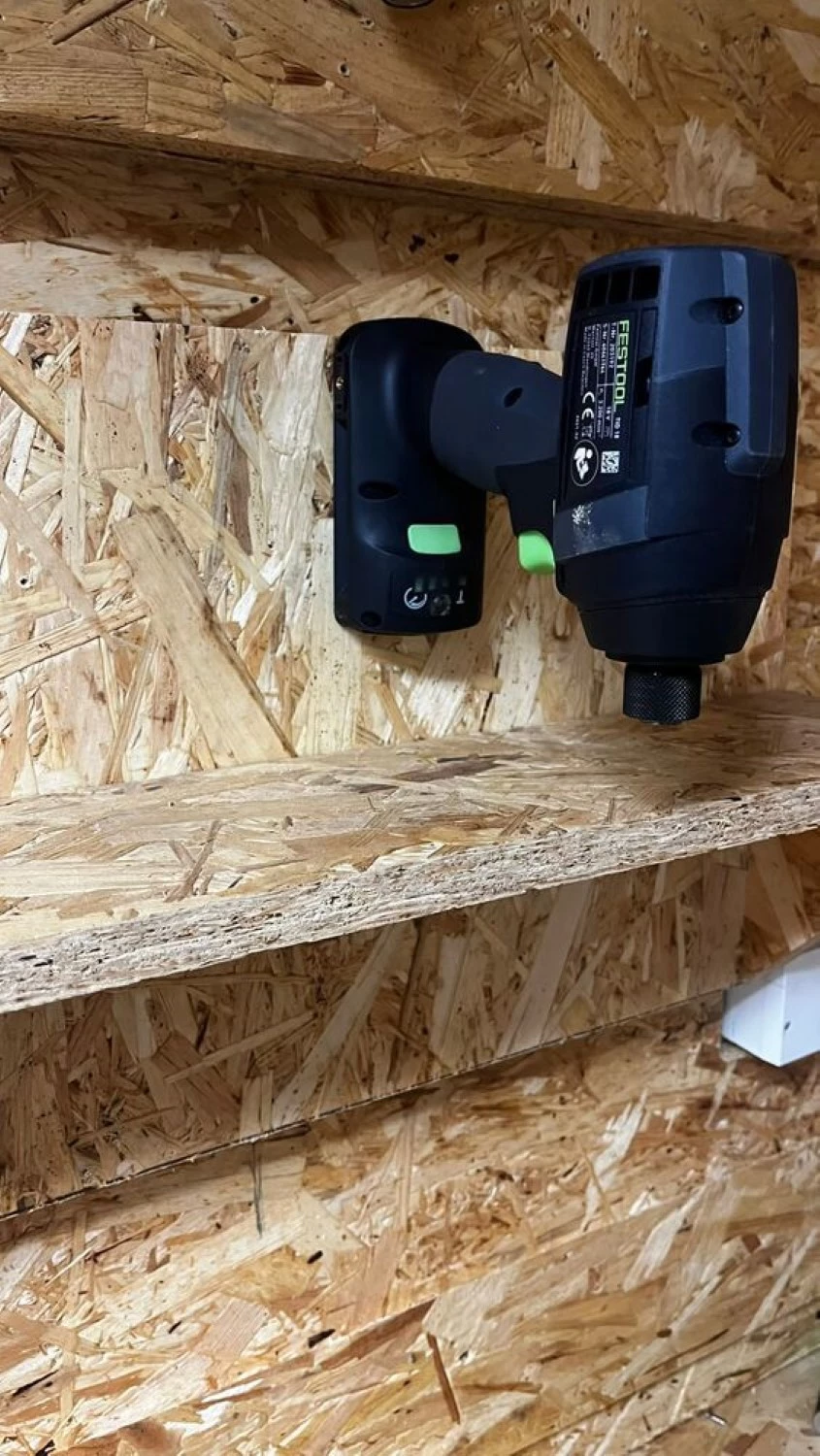 StealthMounts TM-FT18-BLK-4 Support de machine pour Festool 18V - Noir - 4 pièces-image