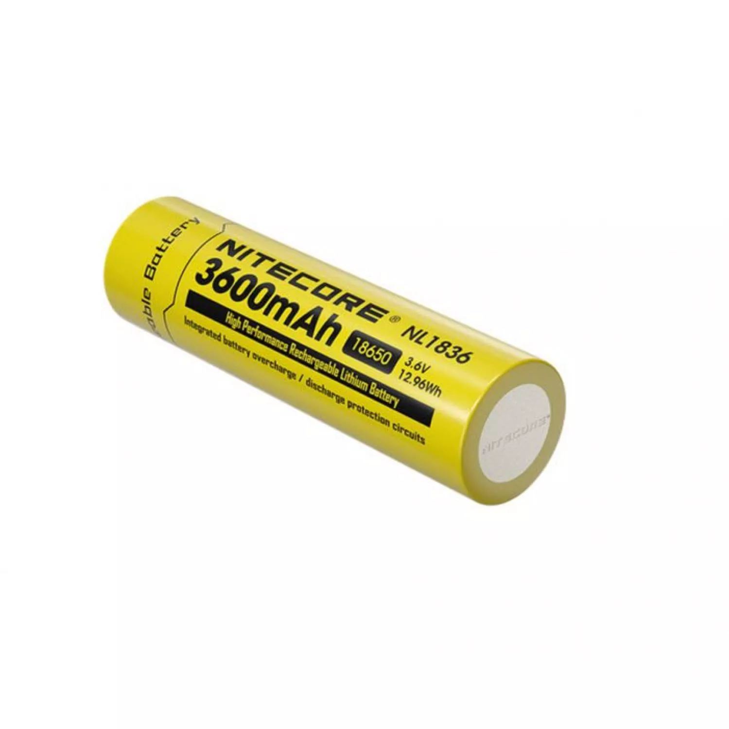 Nitecore NL1836 Oplaadbare 18650 Li-Ion batterij 3600mAh-image